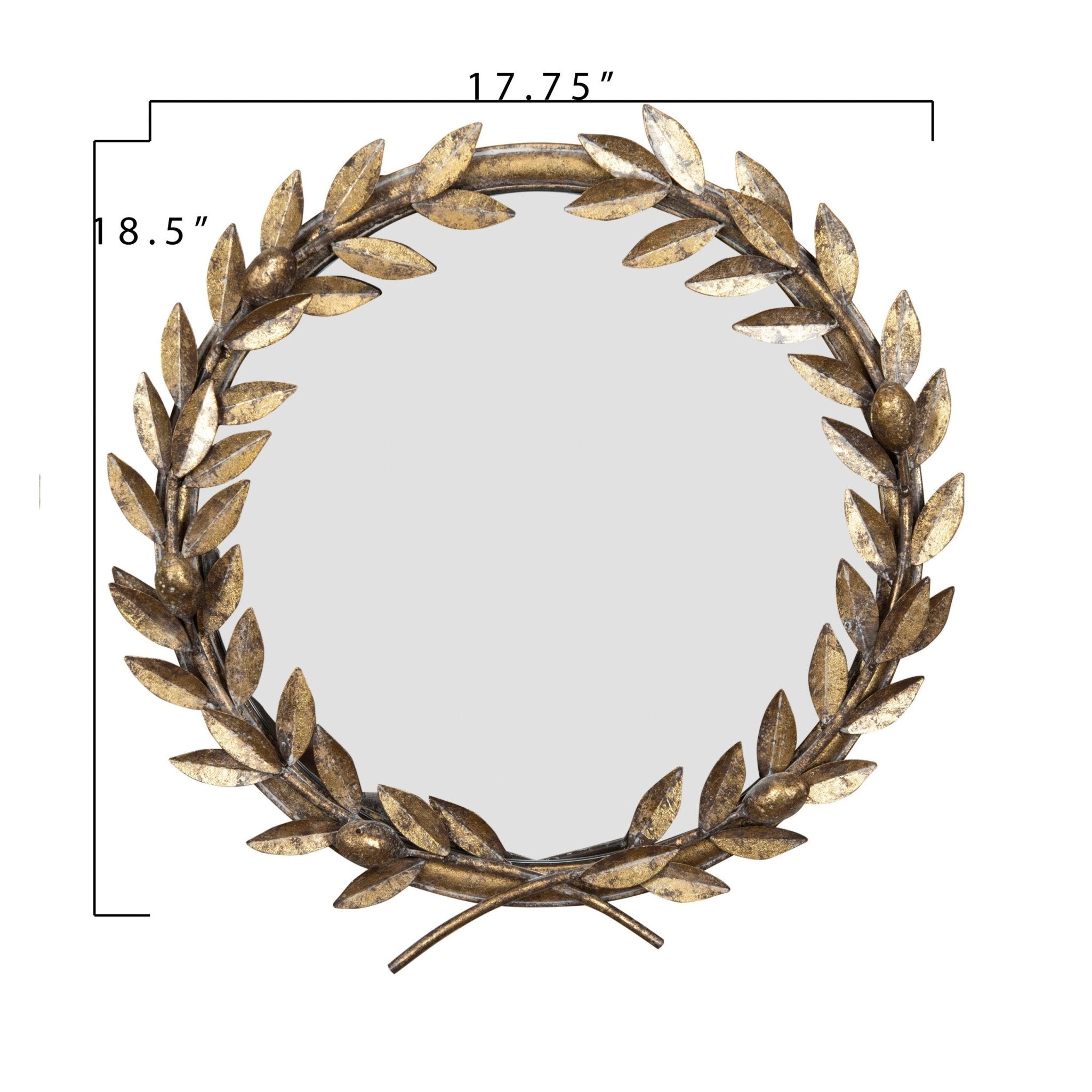 Laurel Wreath Wall Mirror