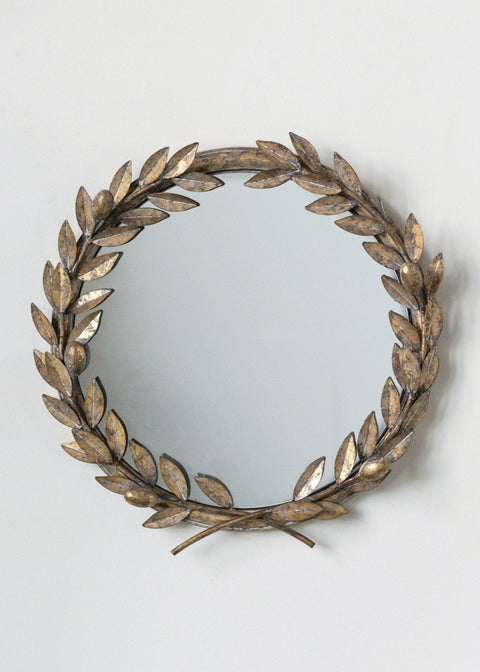 Laurel Wreath Wall Mirror