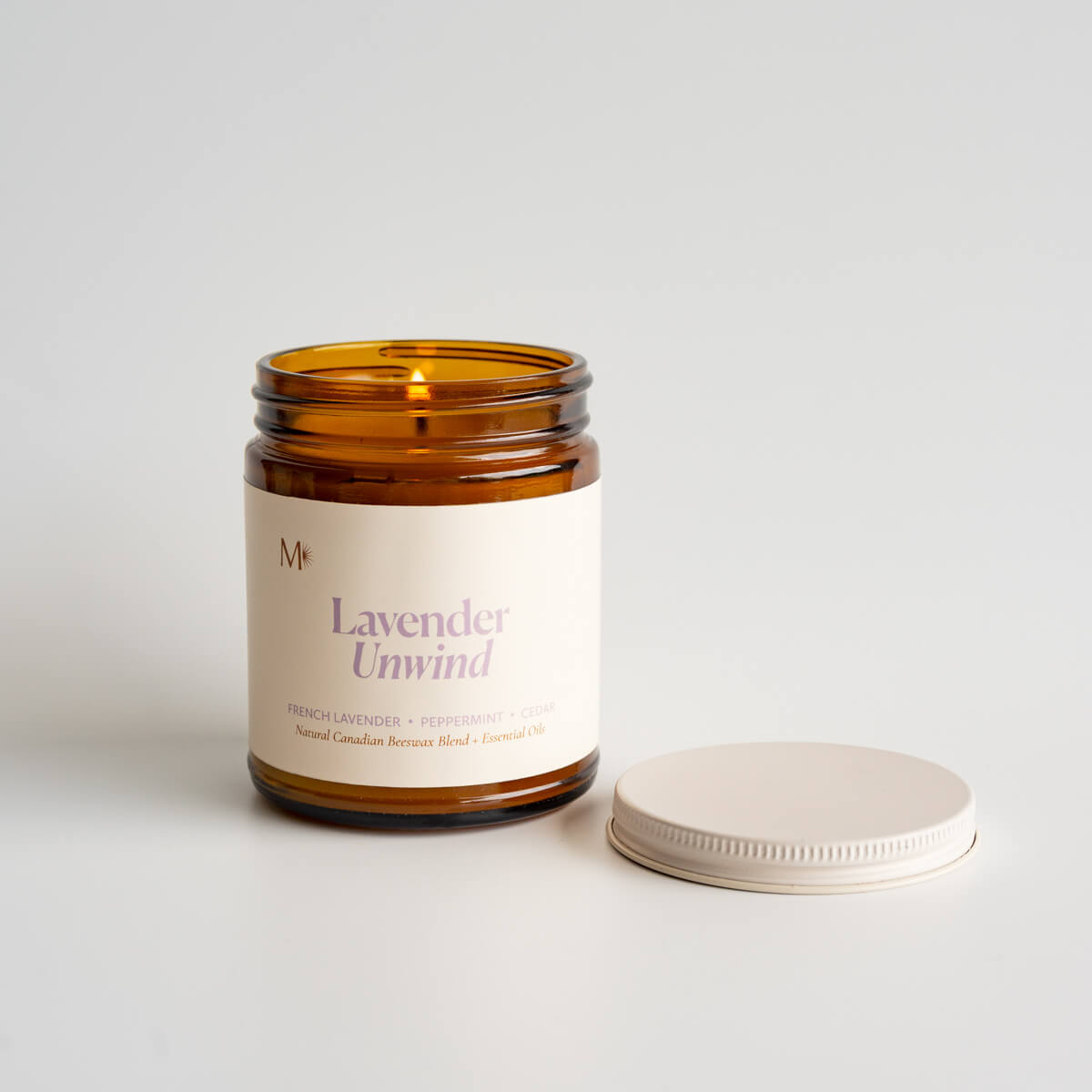 Lavender Unwind Candle Misiyo Candle Co Candles art-noise.myshopify.com lavender-unwind-candle
