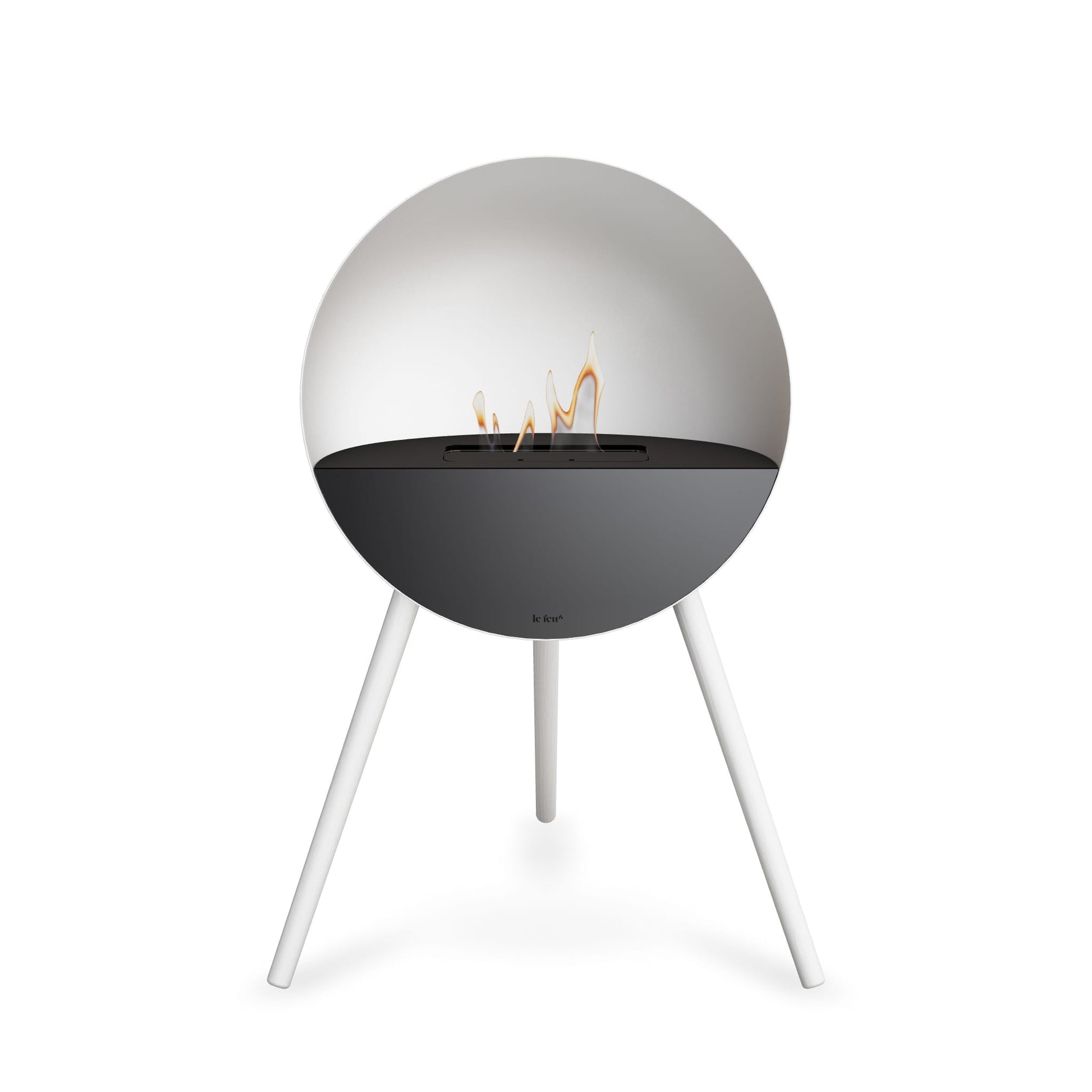 Le Feu Eye <br>White Nüline Distribution Fireplaces art-noise.myshopify.com le-feu-eye-br-white