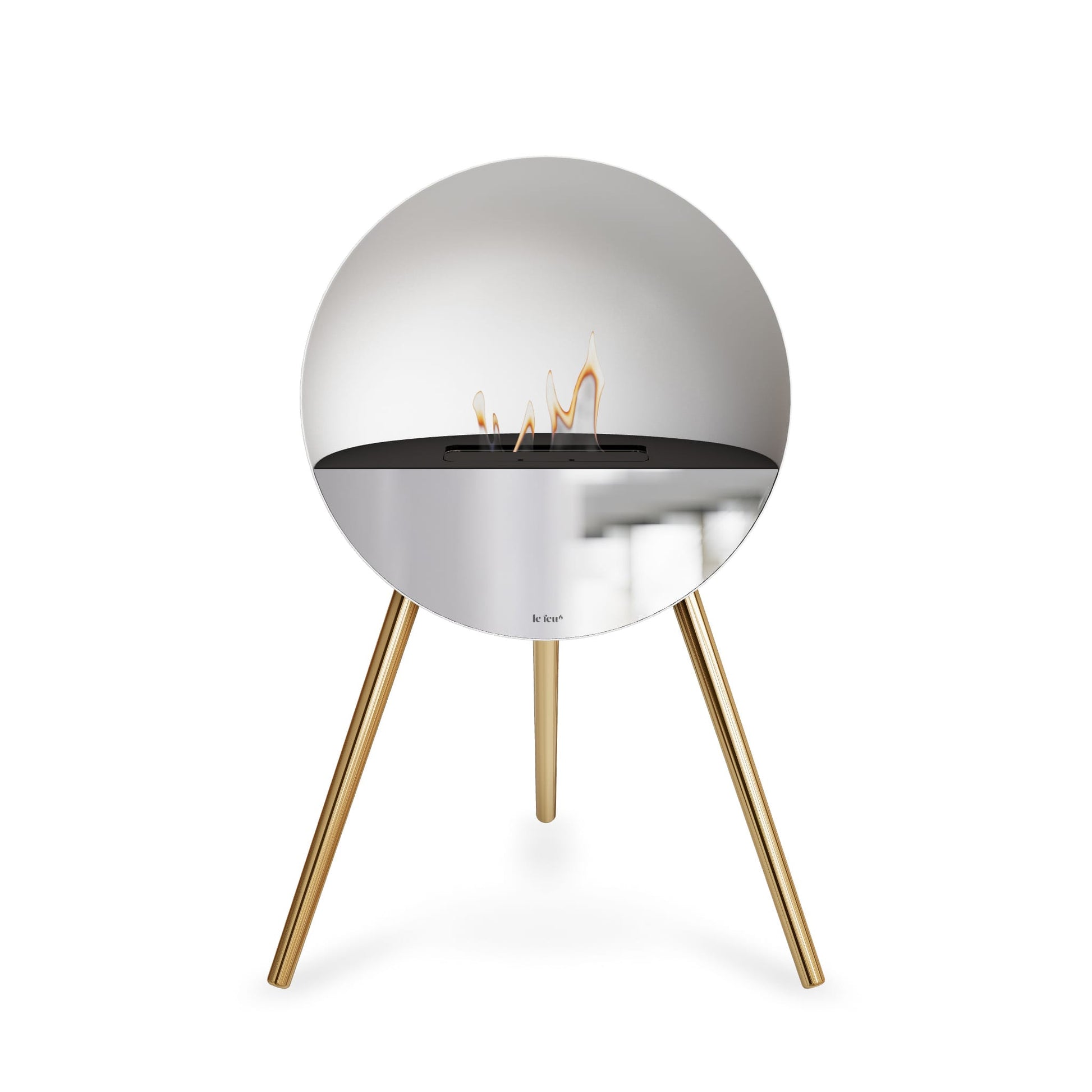 Le Feu Eye <br>White Nüline Distribution Fireplaces art-noise.myshopify.com le-feu-eye-br-white