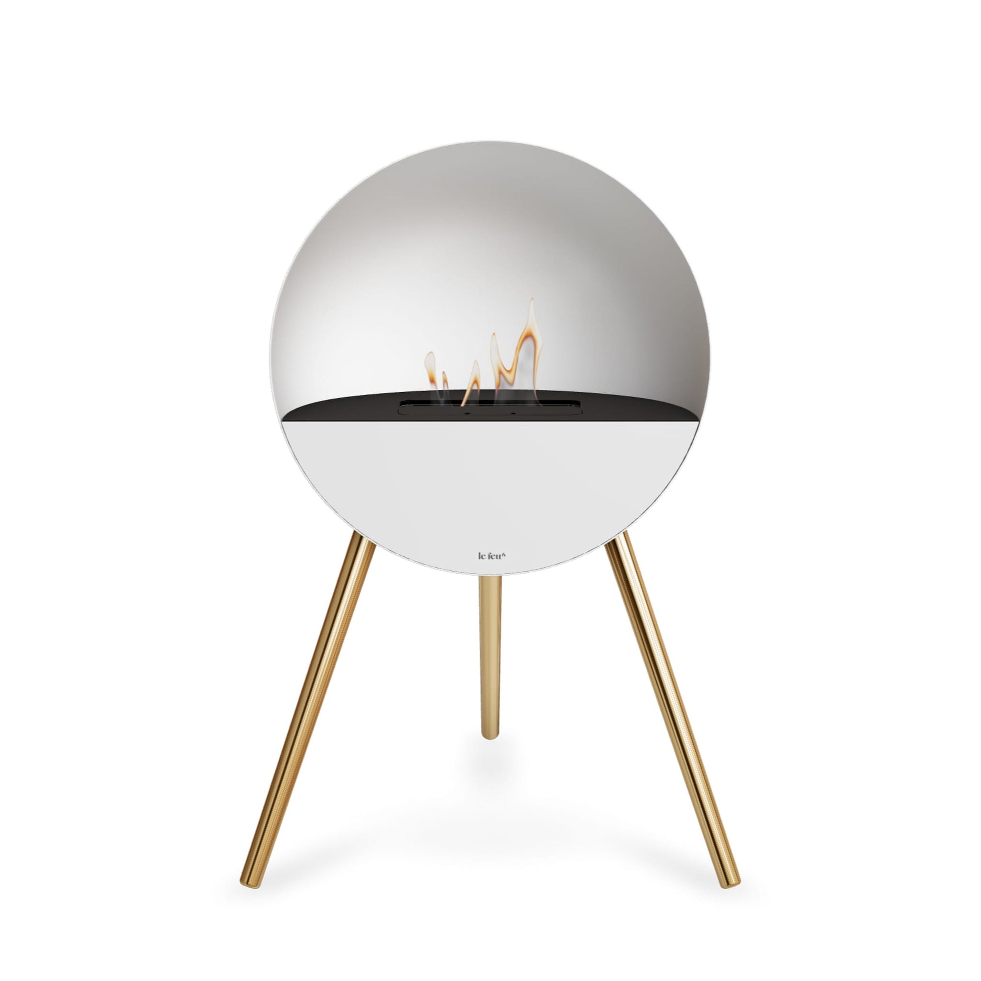 Le Feu Eye <br>White Nüline Distribution Fireplaces art-noise.myshopify.com le-feu-eye-br-white