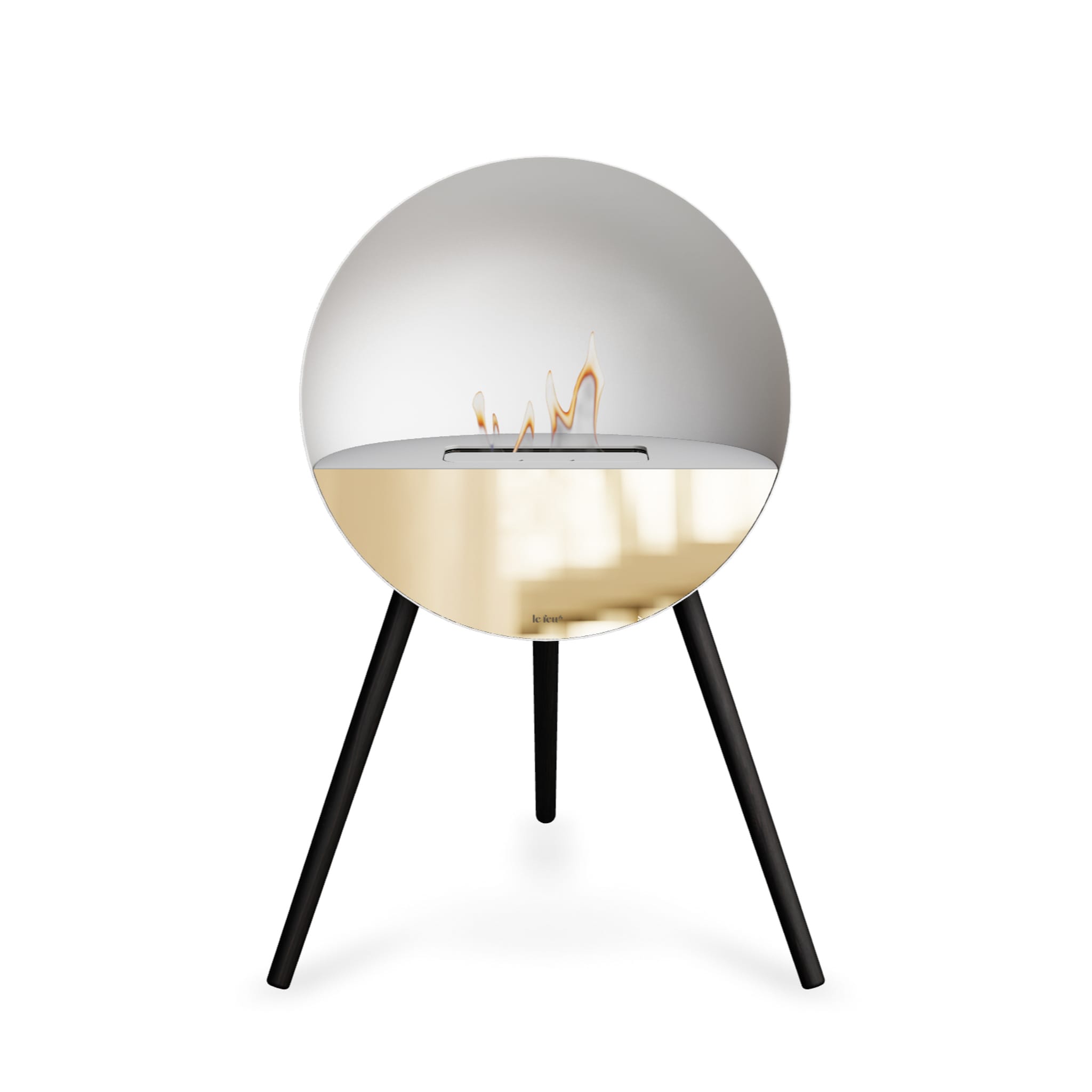 Le Feu Eye <br>White Nüline Distribution Fireplaces art-noise.myshopify.com le-feu-eye-br-white