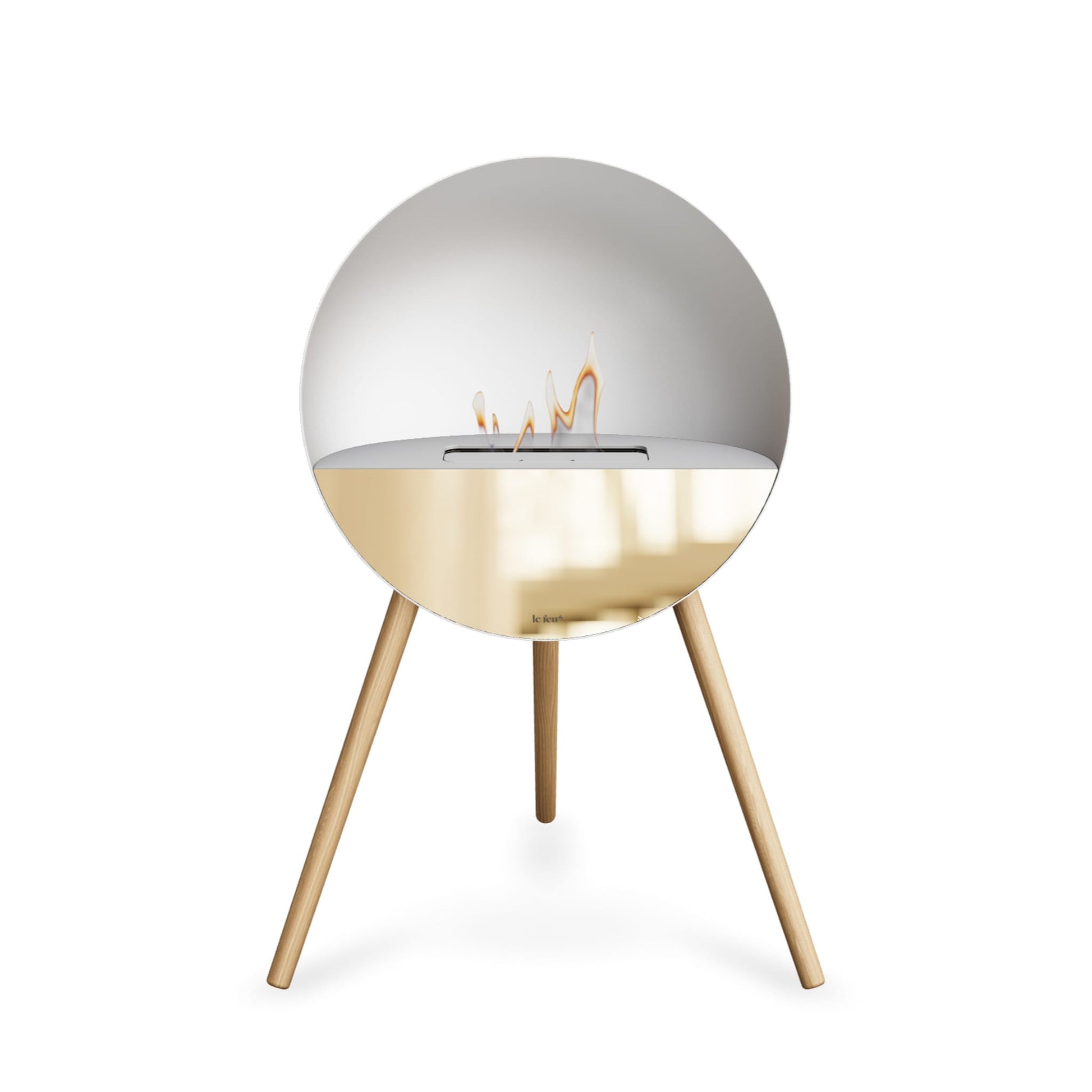 Le Feu Eye <br>White Nüline Distribution Fireplaces art-noise.myshopify.com le-feu-eye-br-white