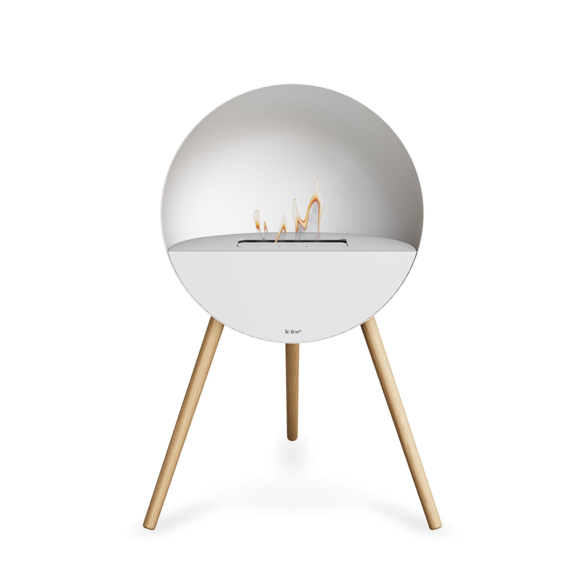 Le Feu Eye <br>White Nüline Distribution Fireplaces art-noise.myshopify.com le-feu-eye-br-white