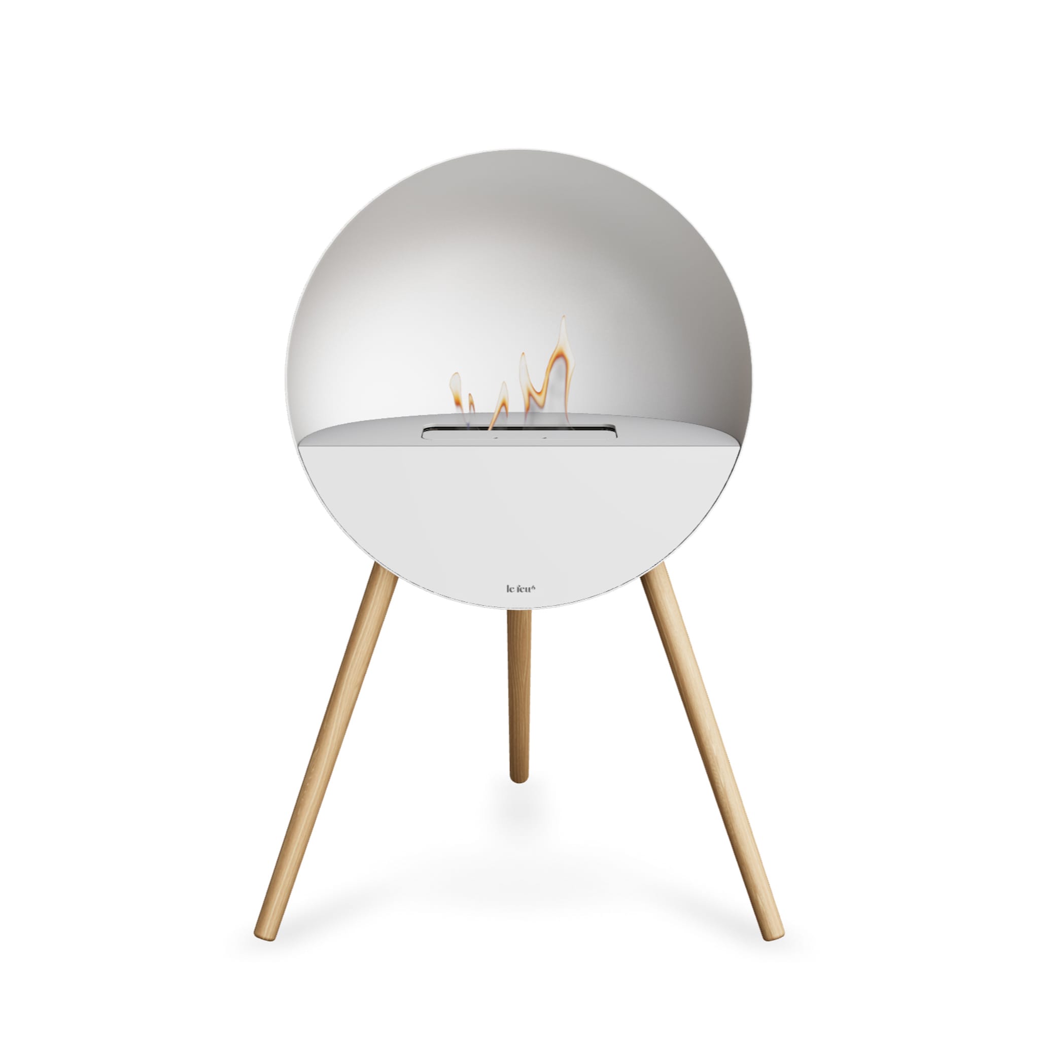 Le Feu Eye <br>White Nüline Distribution Fireplaces art-noise.myshopify.com le-feu-eye-br-white