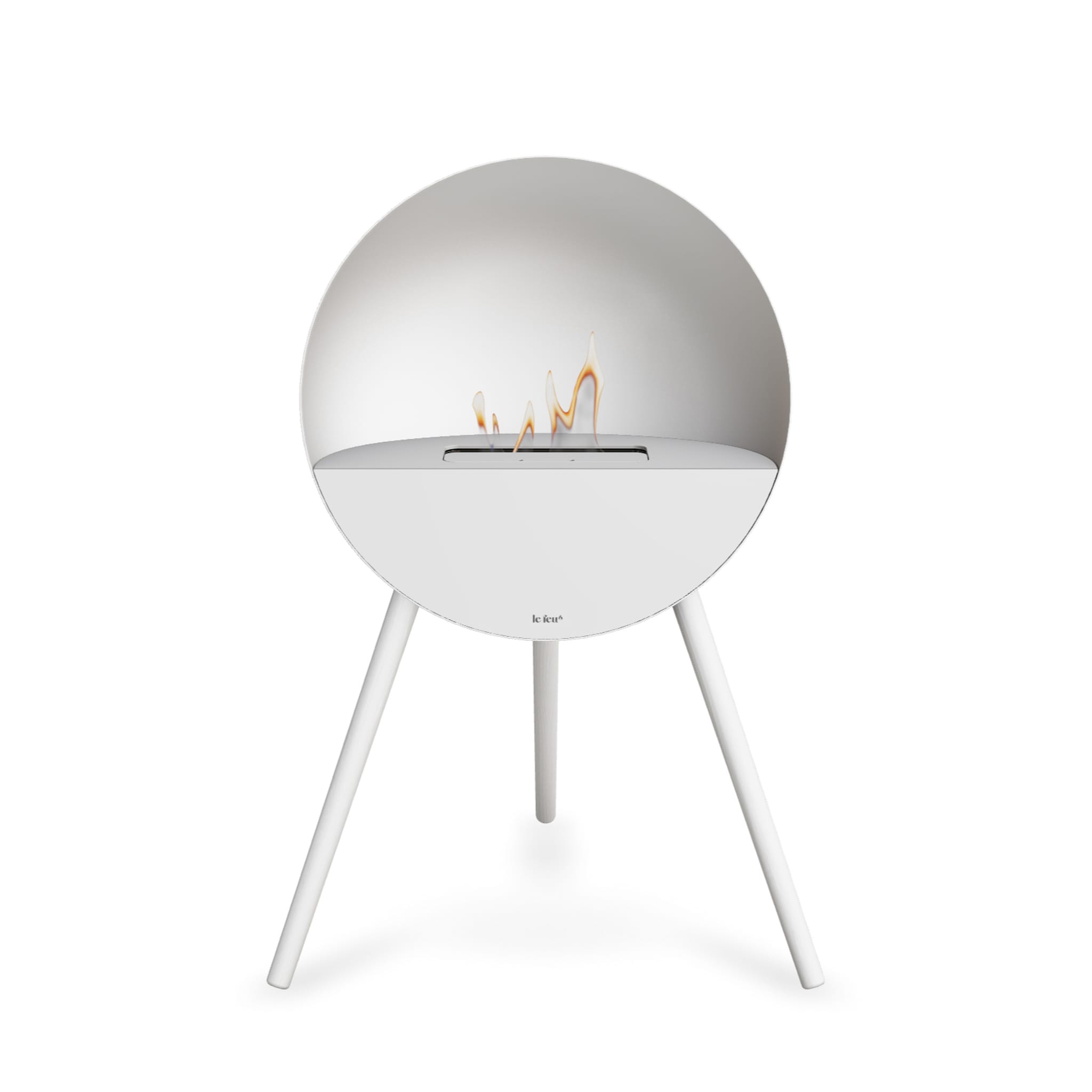 Le Feu Eye <br>White Nüline Distribution Fireplaces art-noise.myshopify.com le-feu-eye-br-white