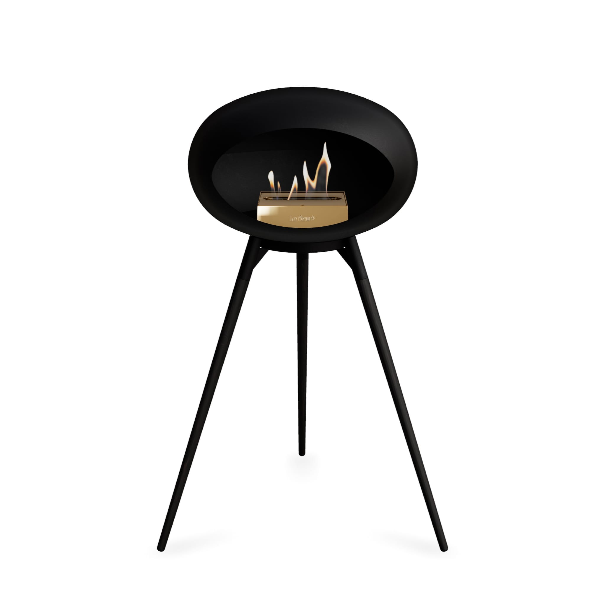 Le Feu Ground High Dome <br>Black Nüline Distribution Fireplaces art-noise.myshopify.com le-feu-ground-high-dome-br-black