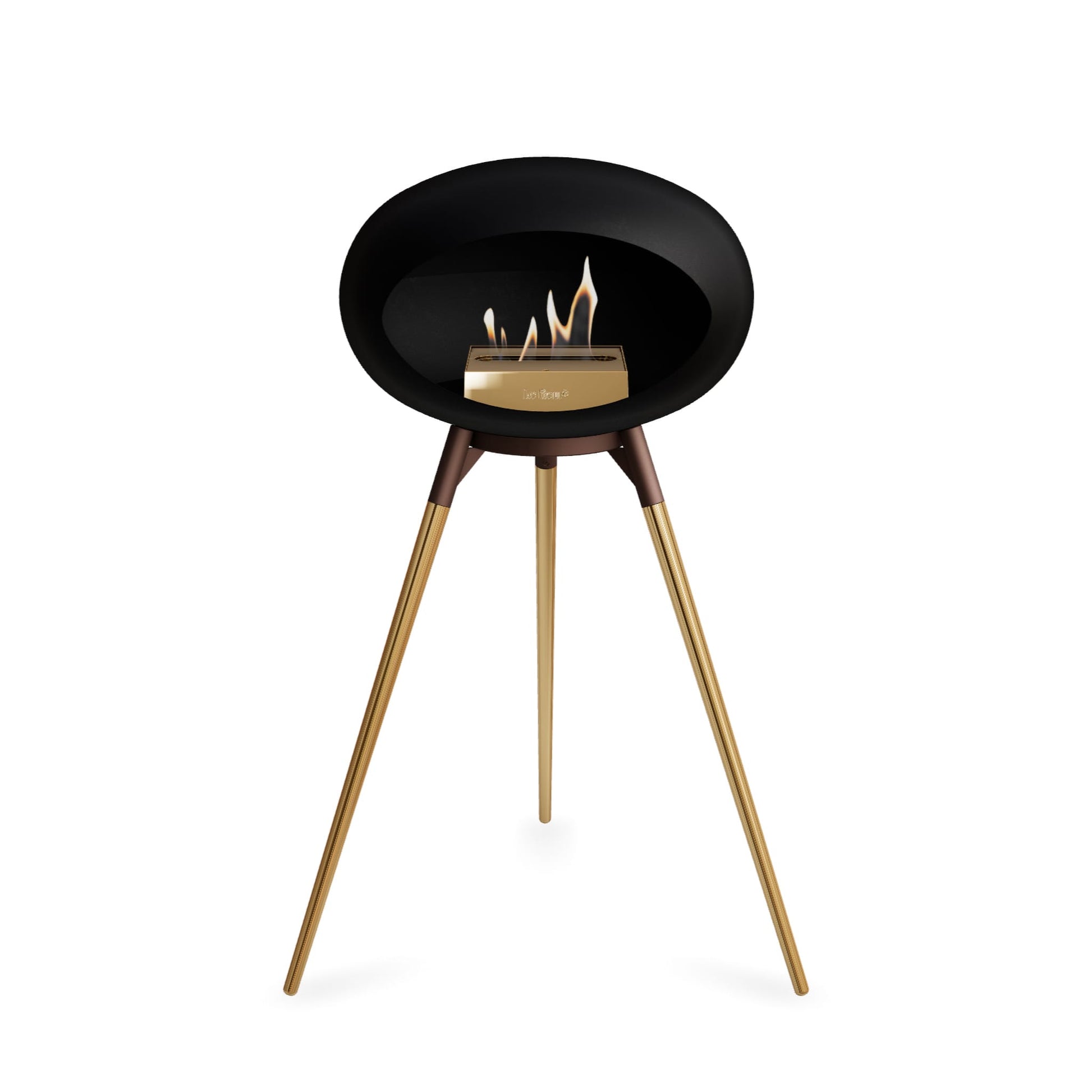 Le Feu Ground High Dome <br>Black Nüline Distribution Fireplaces art-noise.myshopify.com le-feu-ground-high-dome-br-black