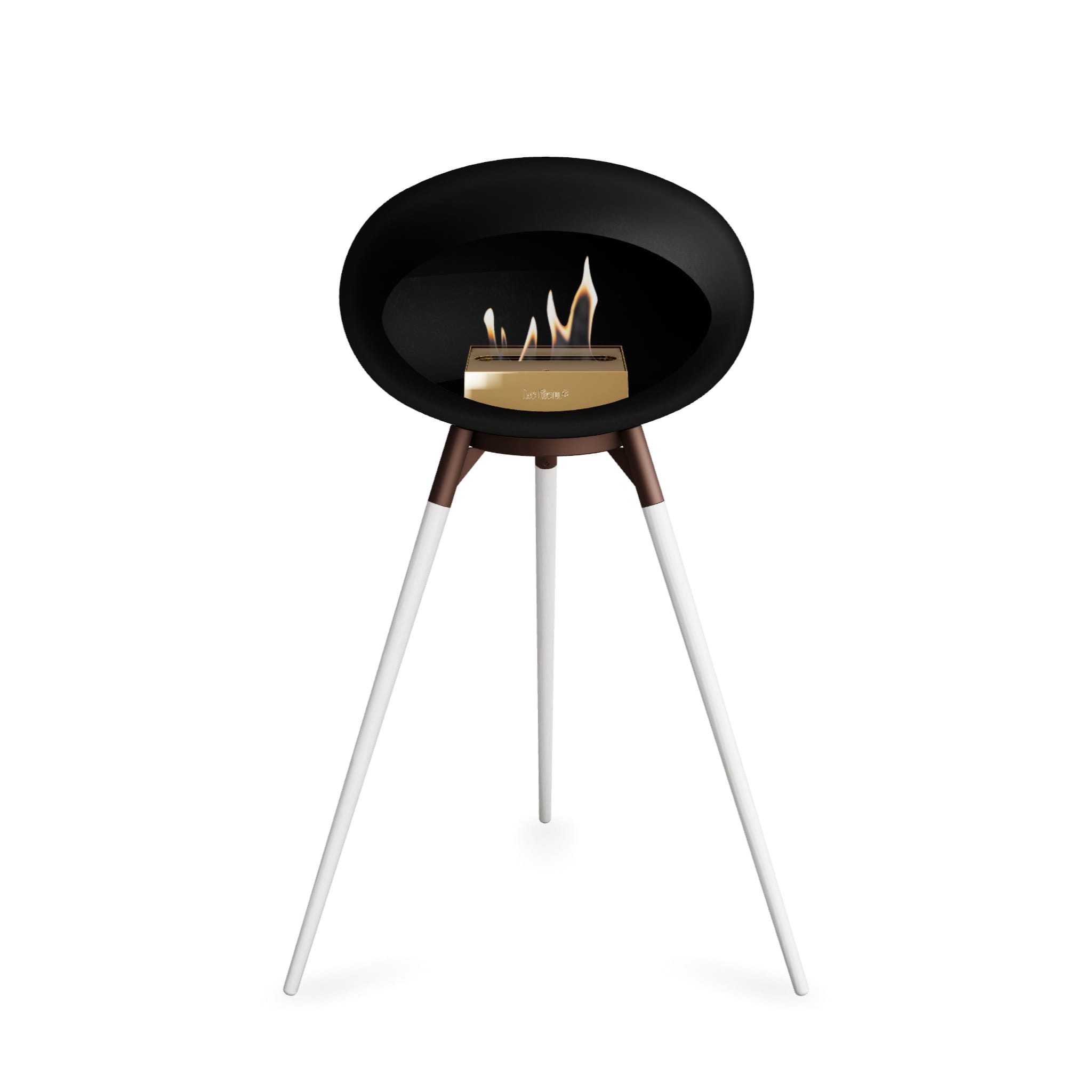Le Feu Ground High Dome <br>Black Nüline Distribution Fireplaces art-noise.myshopify.com le-feu-ground-high-dome-br-black