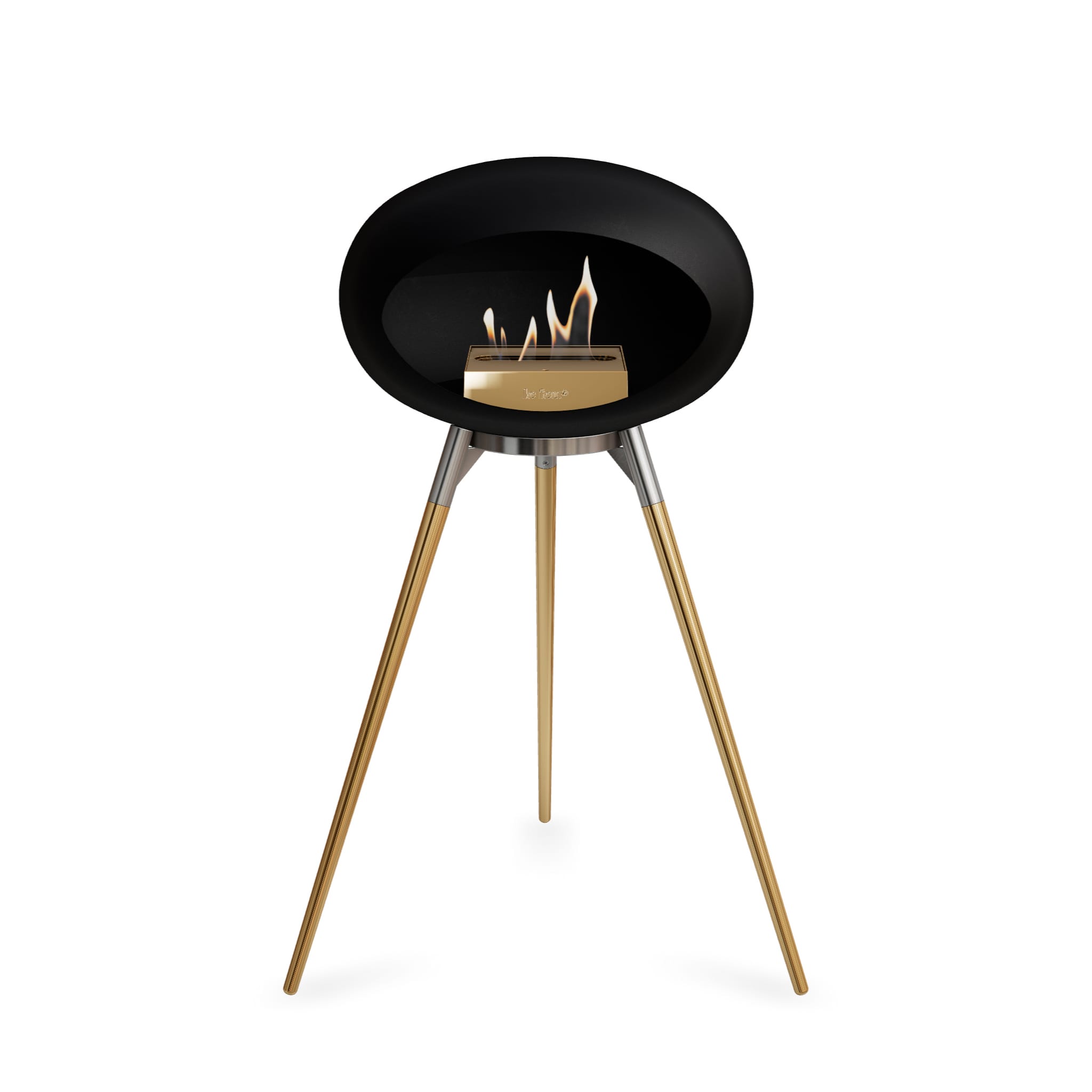 Le Feu Ground High Dome <br>Black Nüline Distribution Fireplaces art-noise.myshopify.com le-feu-ground-high-dome-br-black