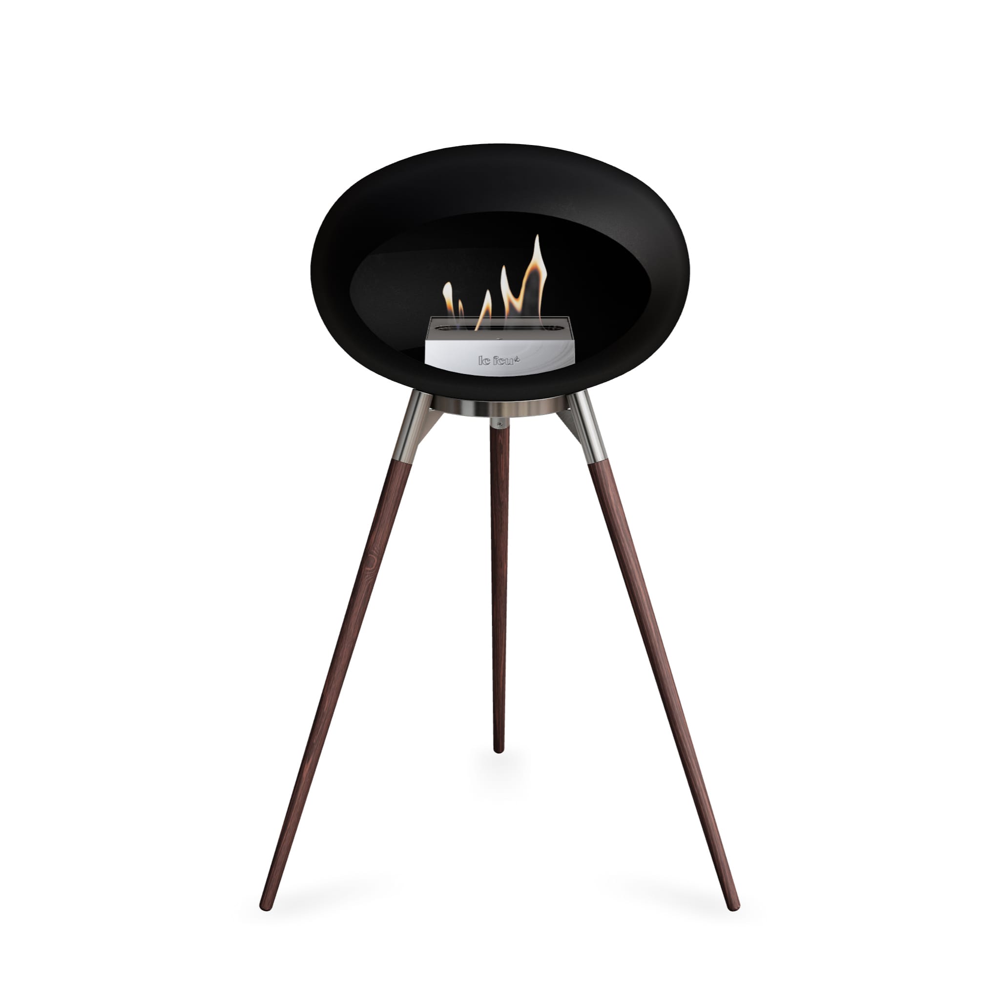 Le Feu Ground High Dome <br>Black Nüline Distribution Fireplaces art-noise.myshopify.com le-feu-ground-high-dome-br-black