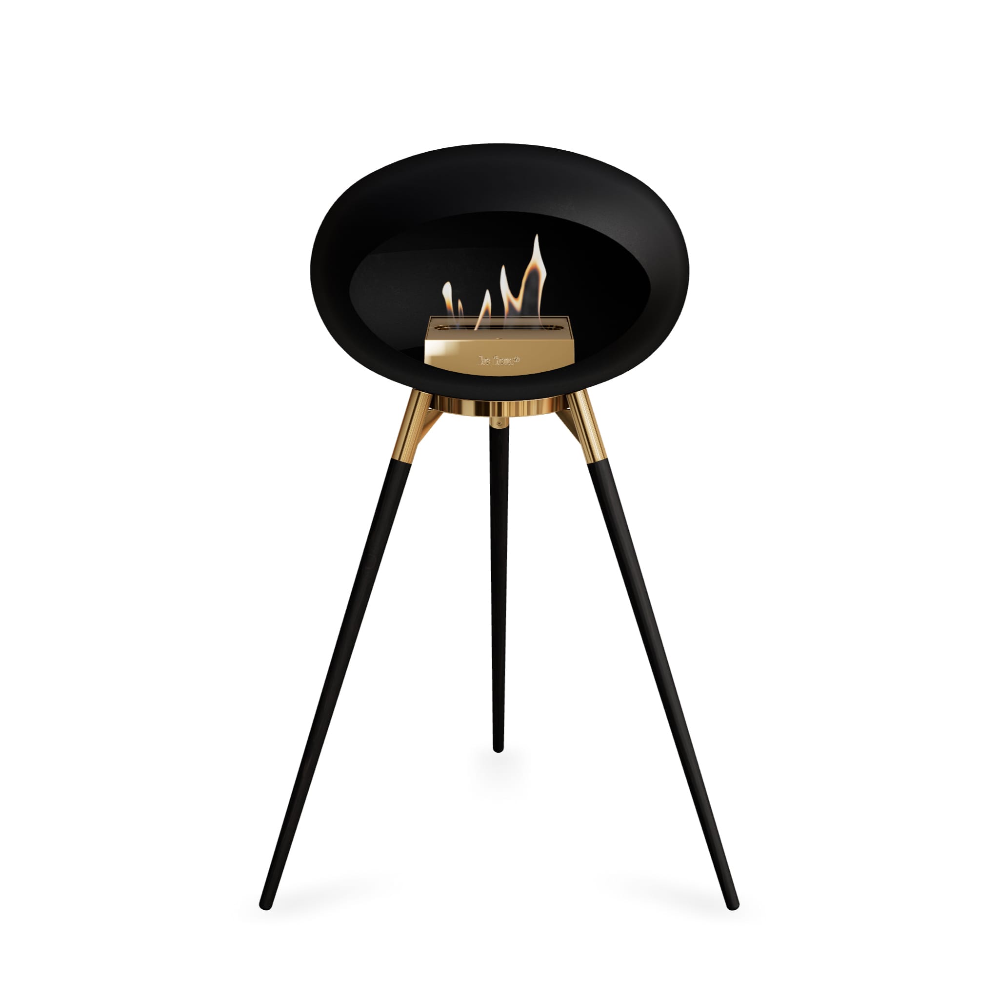 Le Feu Ground High Dome <br>Black Nüline Distribution Fireplaces art-noise.myshopify.com le-feu-ground-high-dome-br-black