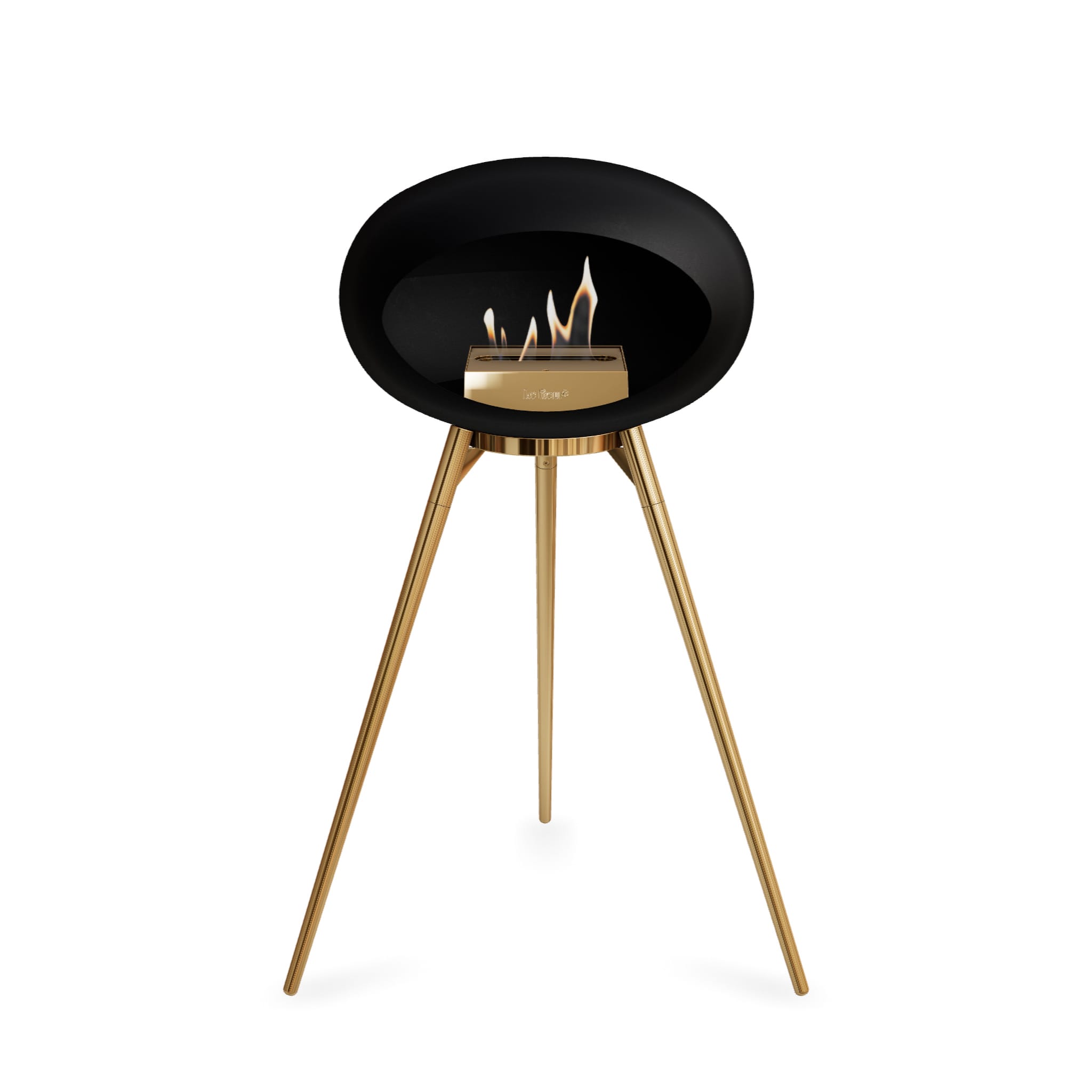 Le Feu Ground High Dome <br>Black Nüline Distribution Fireplaces art-noise.myshopify.com le-feu-ground-high-dome-br-black