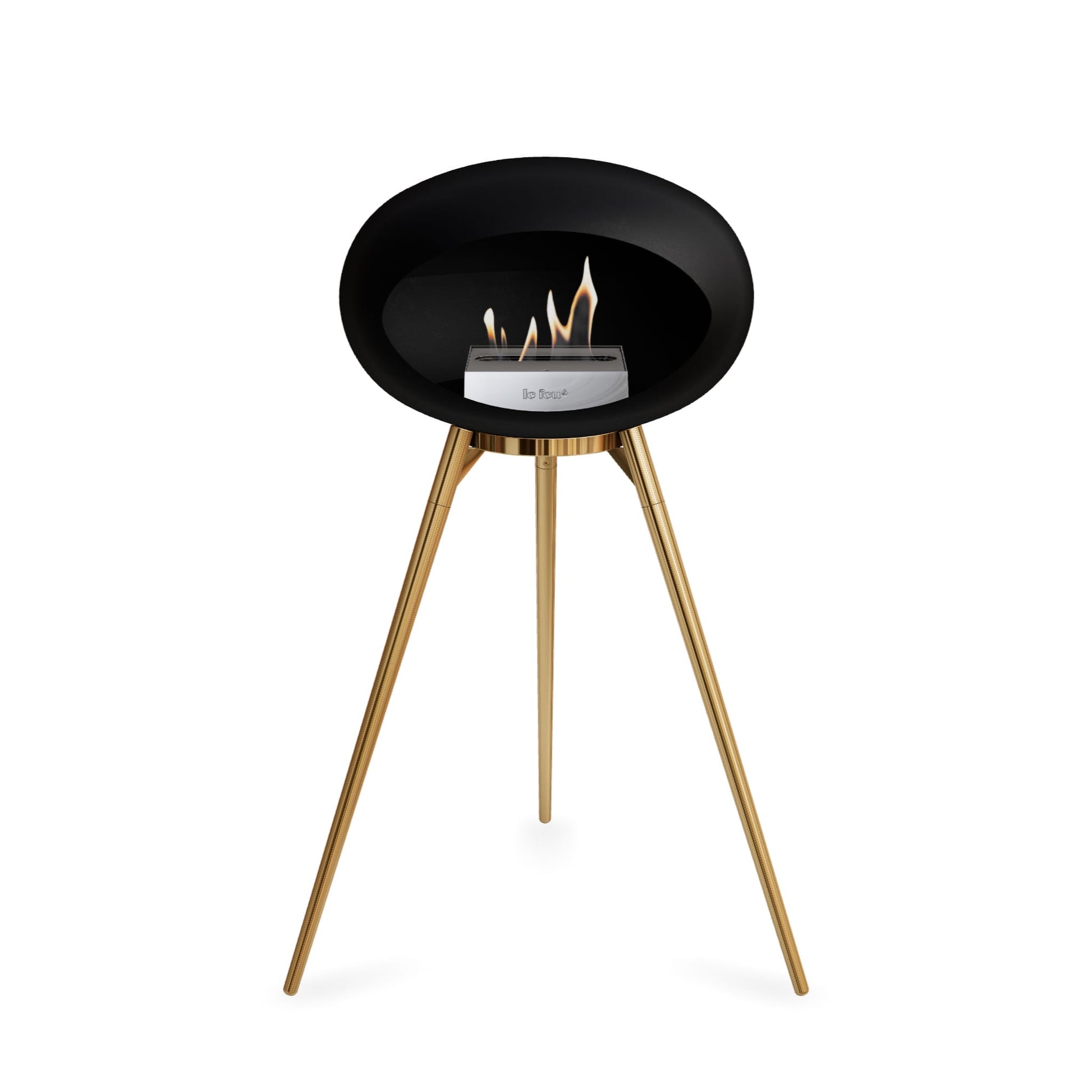 Le Feu Ground High Dome <br>Black Nüline Distribution Fireplaces art-noise.myshopify.com le-feu-ground-high-dome-br-black