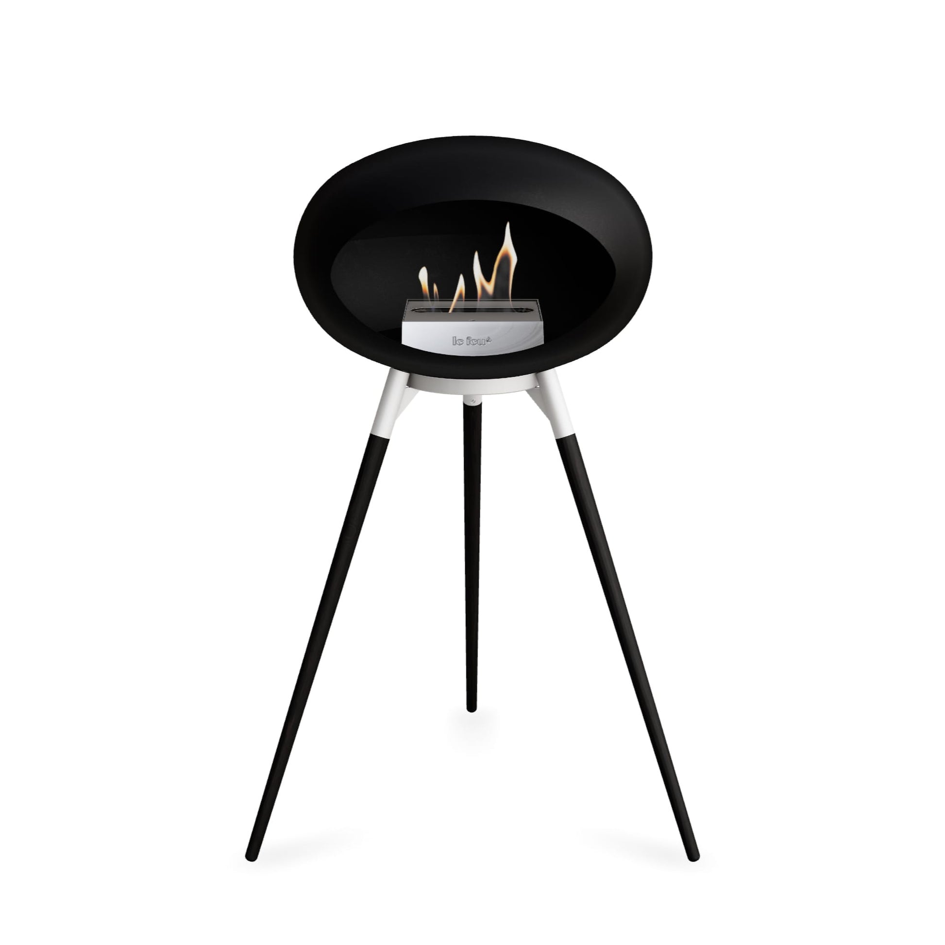 Le Feu Ground High Dome <br>Black Nüline Distribution Fireplaces art-noise.myshopify.com le-feu-ground-high-dome-br-black