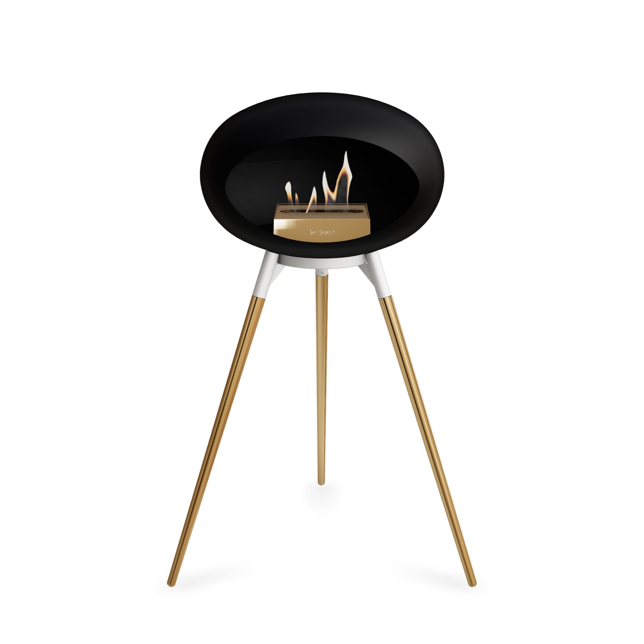 Le Feu Ground High Dome <br>Black Nüline Distribution Fireplaces art-noise.myshopify.com le-feu-ground-high-dome-br-black
