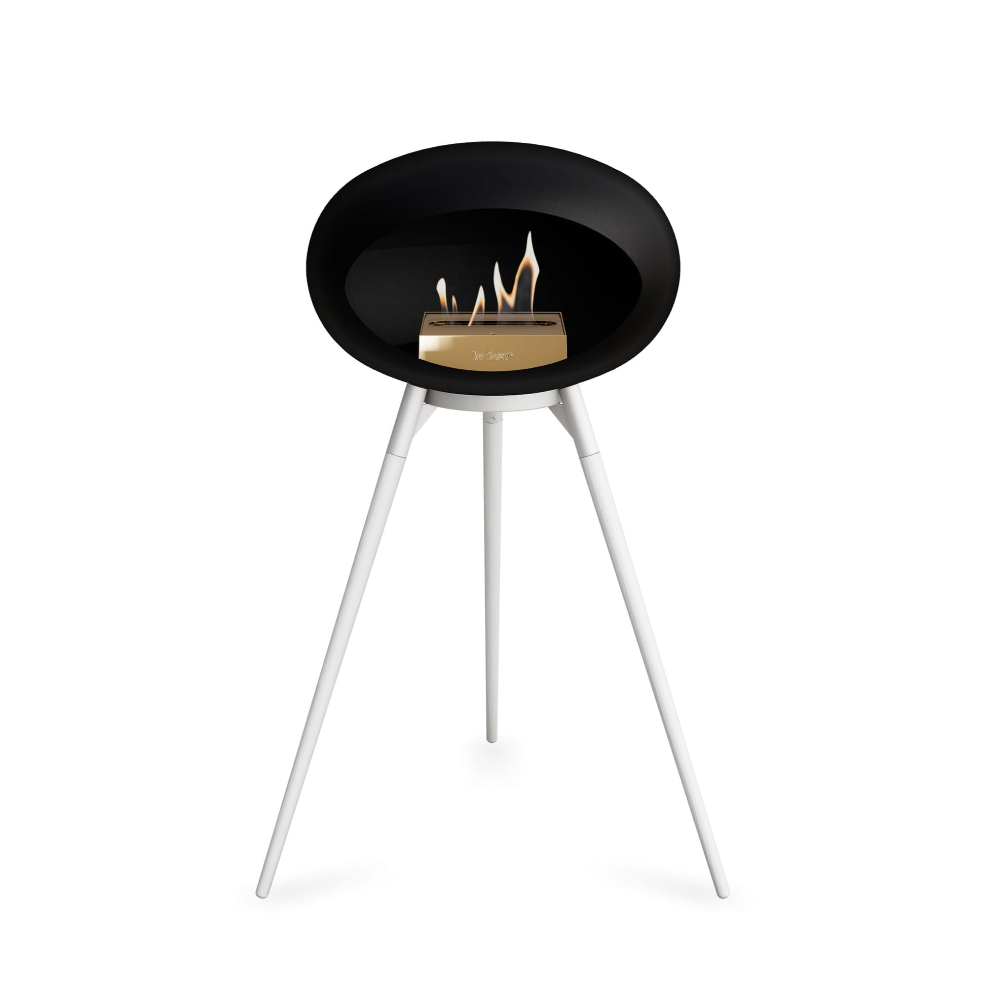 Le Feu Ground High Dome <br>Black Nüline Distribution Fireplaces art-noise.myshopify.com le-feu-ground-high-dome-br-black
