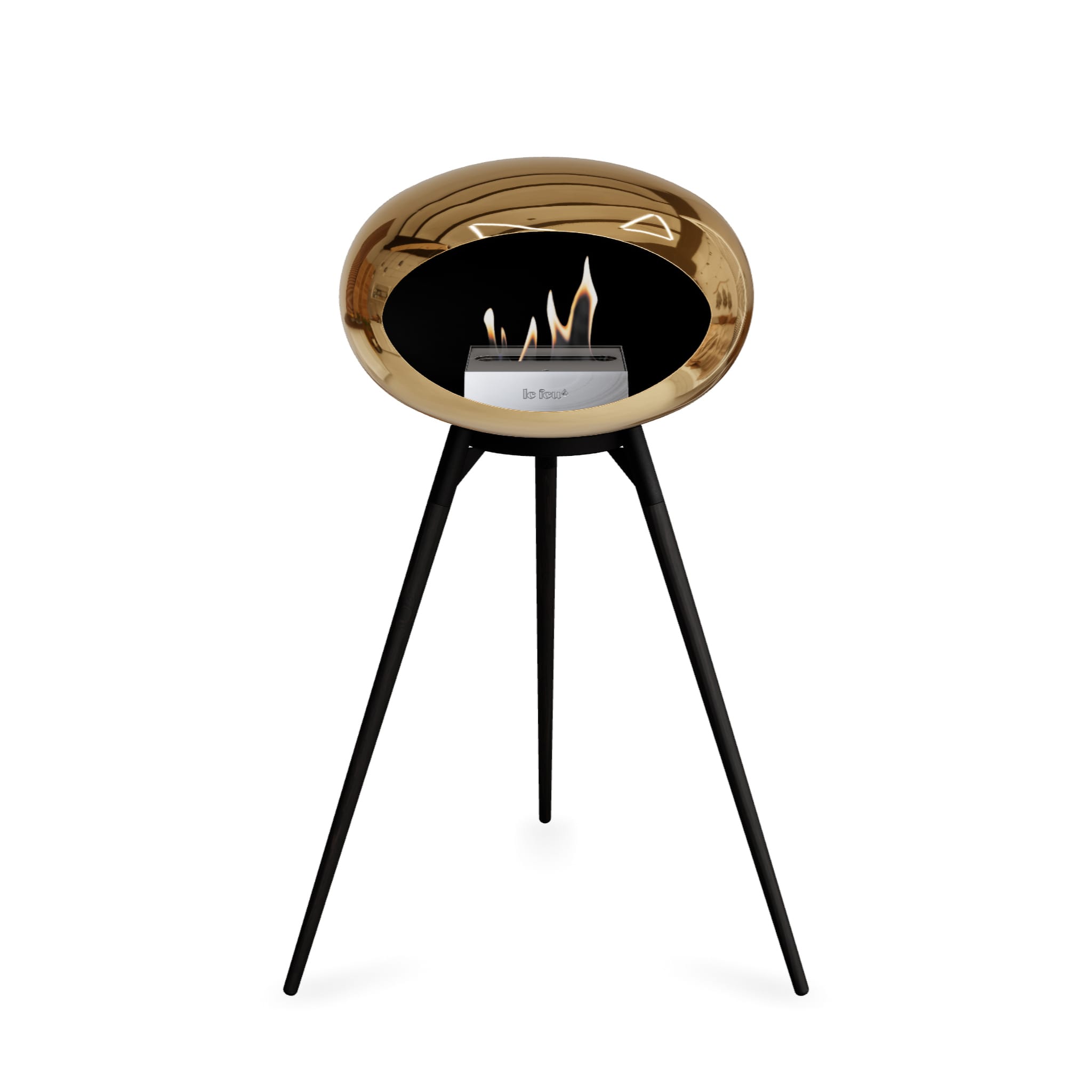 Le Feu Ground High Dome <br>Chromed Rose Gold