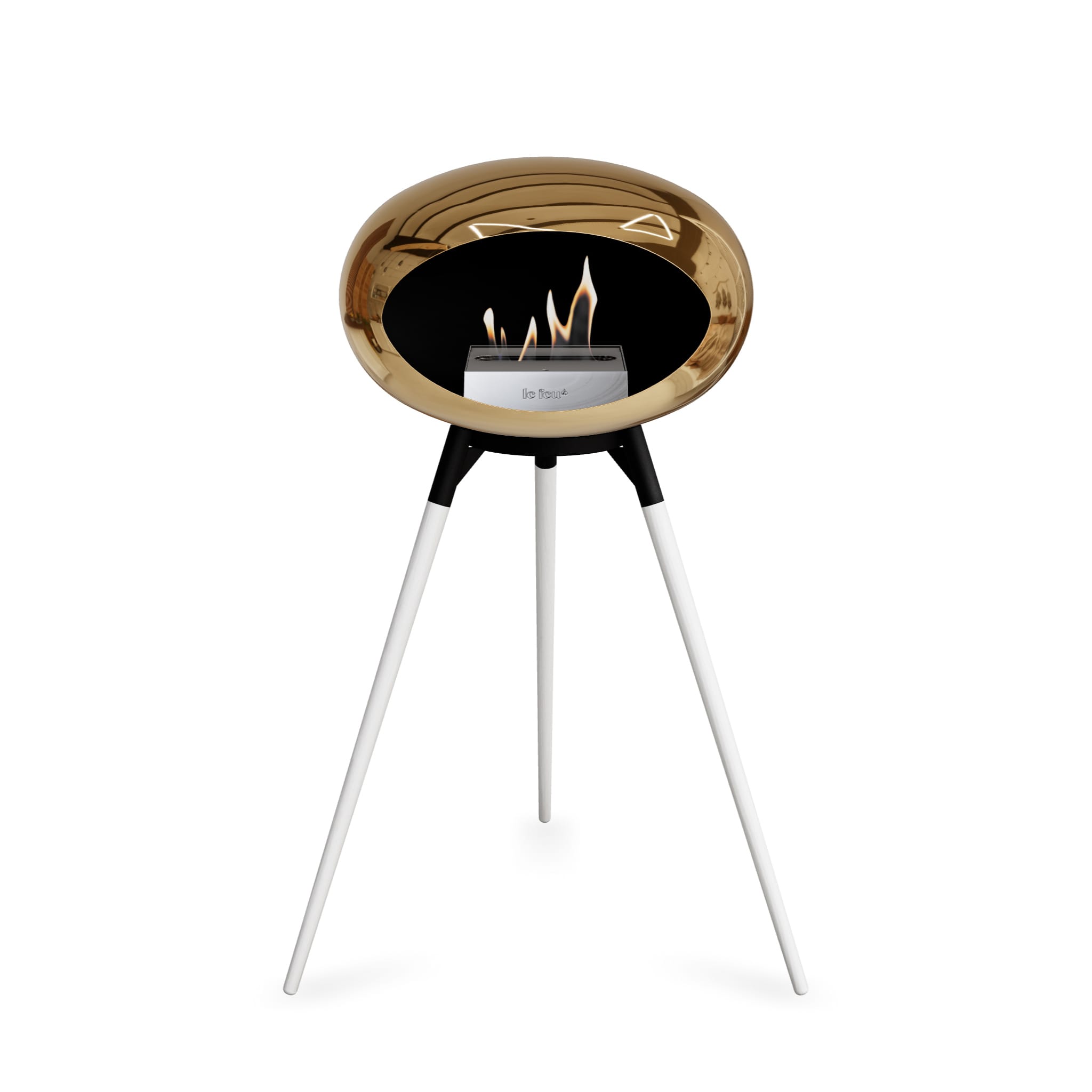 Le Feu Ground High Dome <br>Chromed Rose Gold