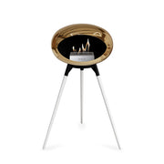  Le Feu Ground High Dome <br>Chromed Rose Gold Nüline Distribution Fireplaces art-noise.myshopify.com le-feu-ground-high-dome-br-chromed-rose-gold