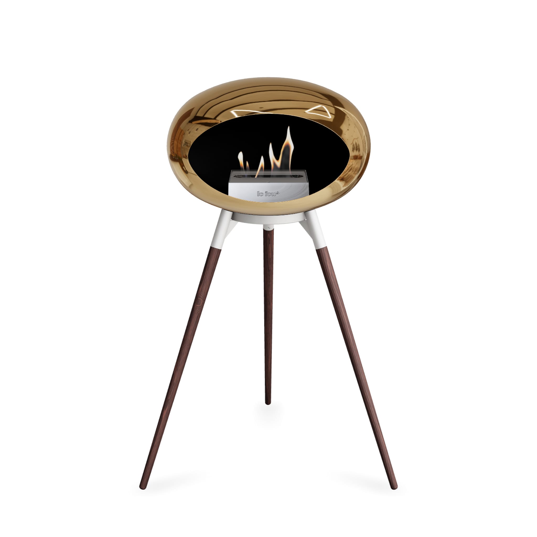 Le Feu Ground High Dome <br>Chromed Rose Gold