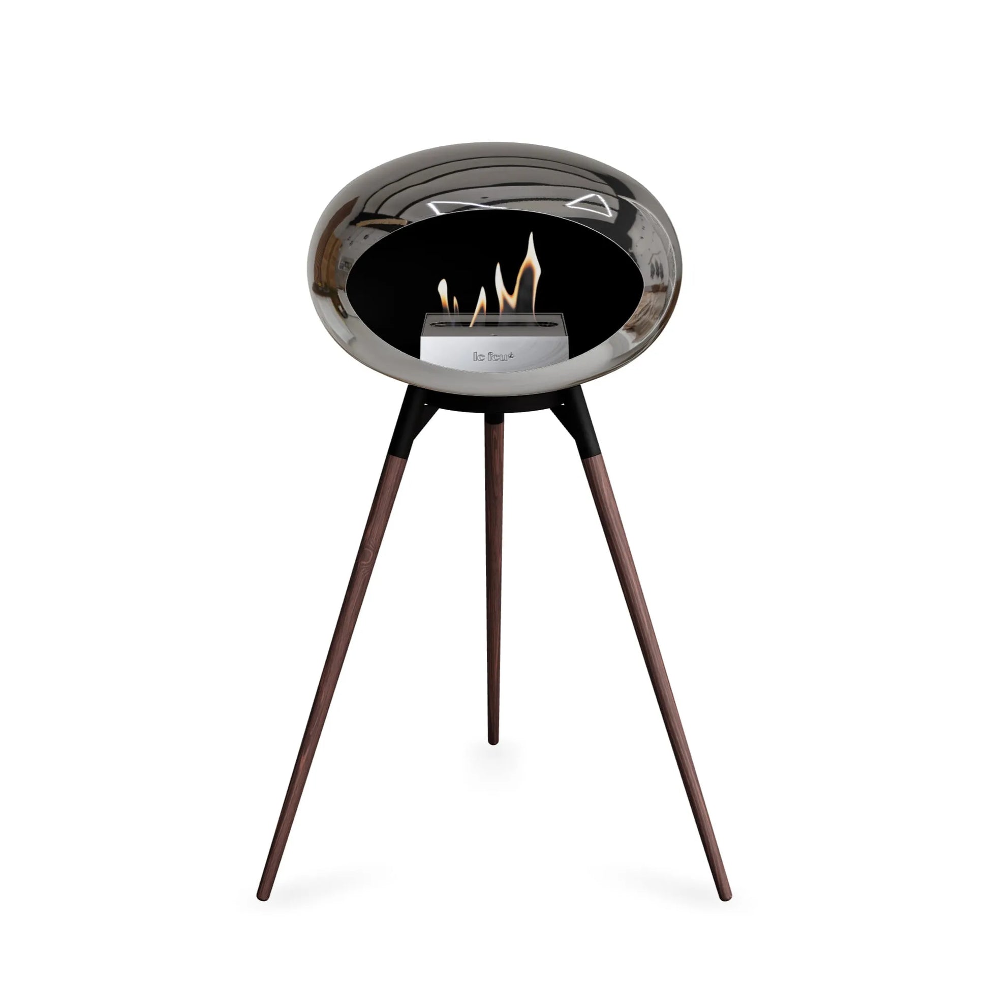  Le Feu Ground High Dome <br>Chromed Silver Nüline Distribution Fireplaces art-noise.myshopify.com le-feu-ground-high-dome-br-chromed-silver