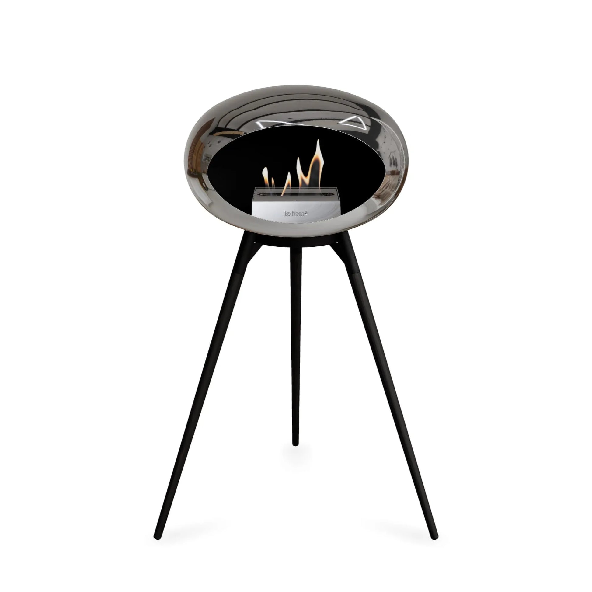 Le Feu Ground High Dome <br>Chromed Silver Nüline Distribution Fireplaces art-noise.myshopify.com le-feu-ground-high-dome-br-chromed-silver