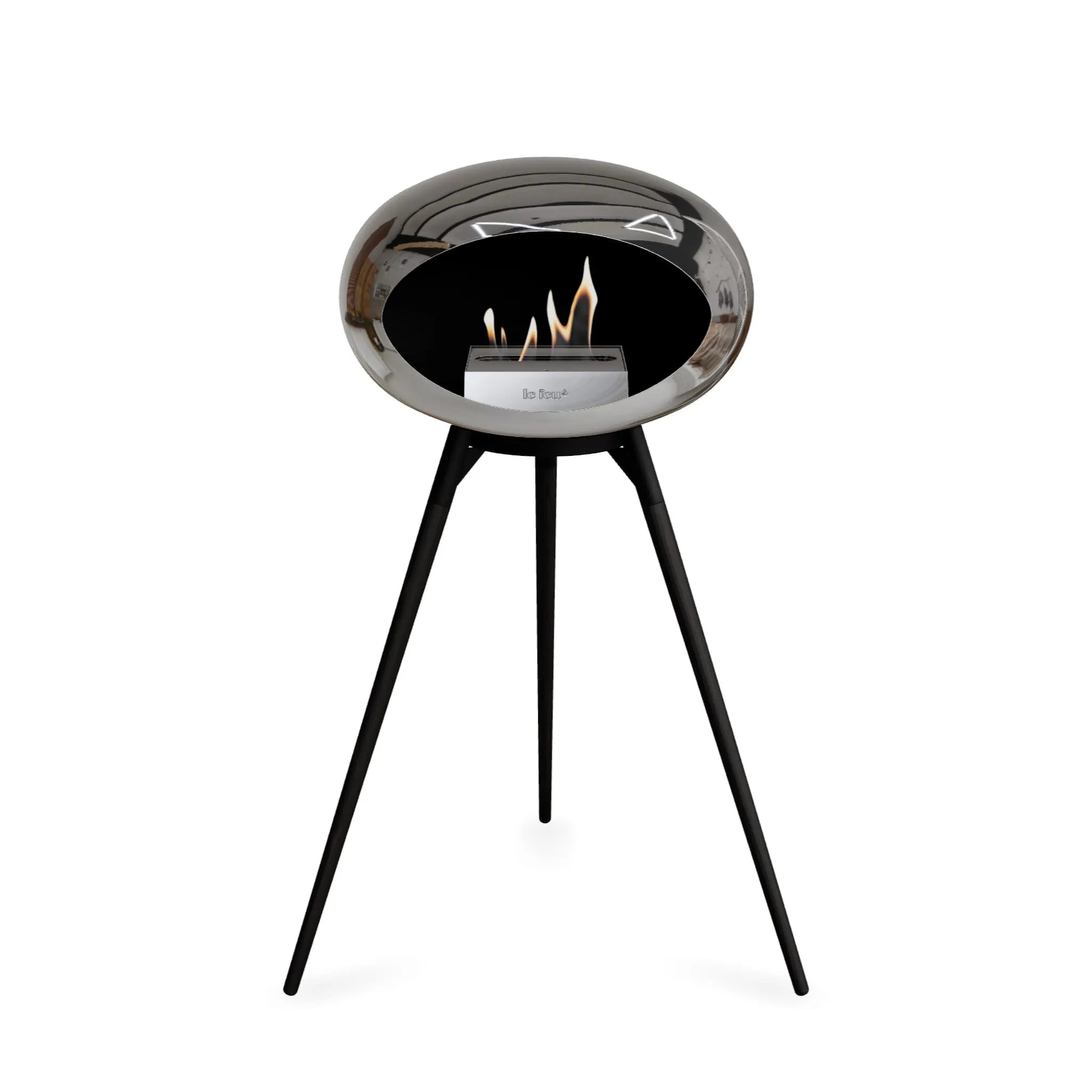 Le Feu Ground High Dome <br>Chromed Silver Nüline Distribution Fireplaces art-noise.myshopify.com le-feu-ground-high-dome-br-chromed-silver