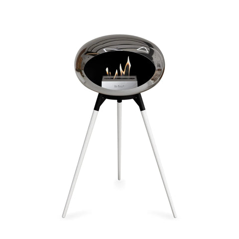  Le Feu Ground High Dome <br>Chromed Silver Nüline Distribution Fireplaces art-noise.myshopify.com le-feu-ground-high-dome-br-chromed-silver