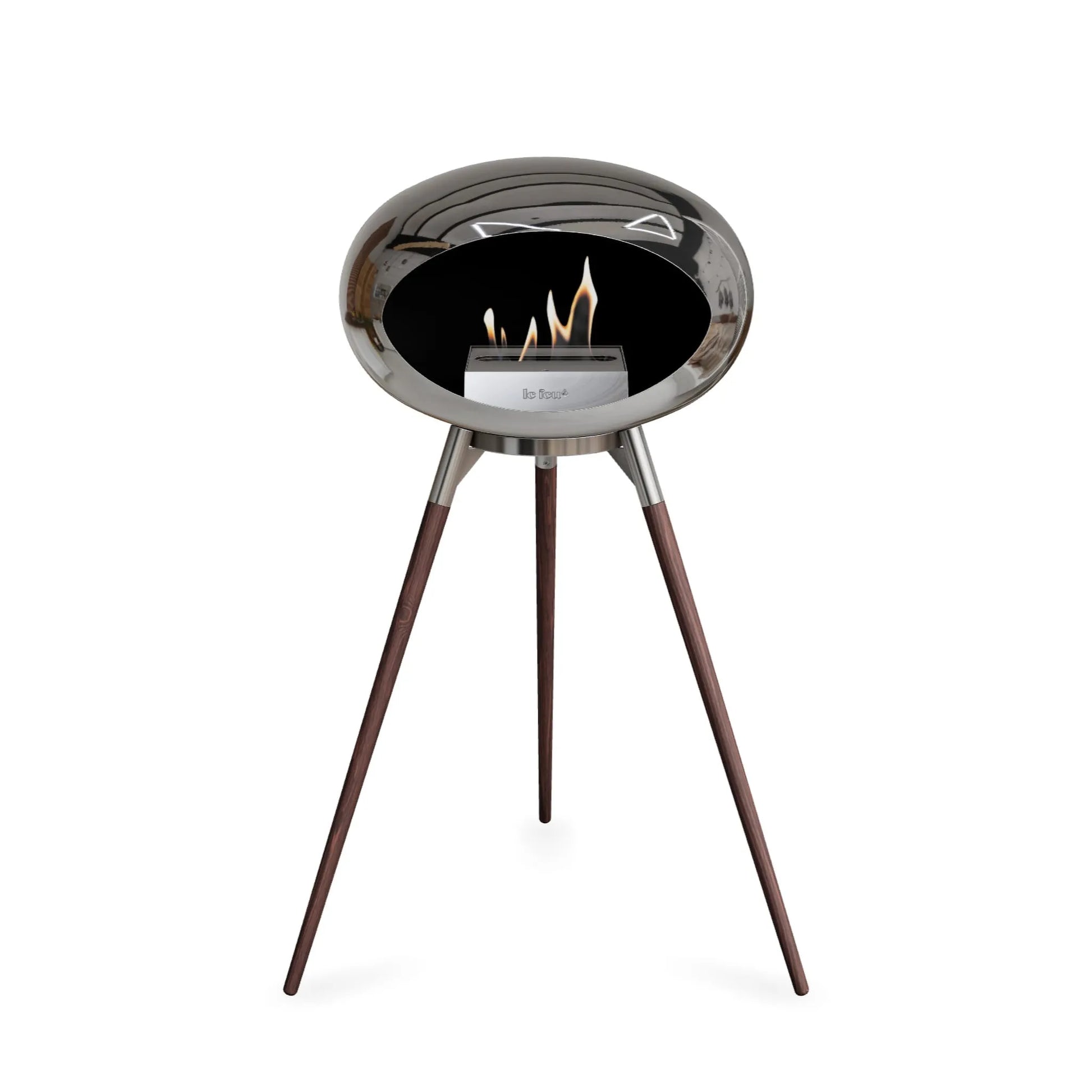 Le Feu Ground High Dome <br>Chromed Silver Nüline Distribution Fireplaces art-noise.myshopify.com le-feu-ground-high-dome-br-chromed-silver
