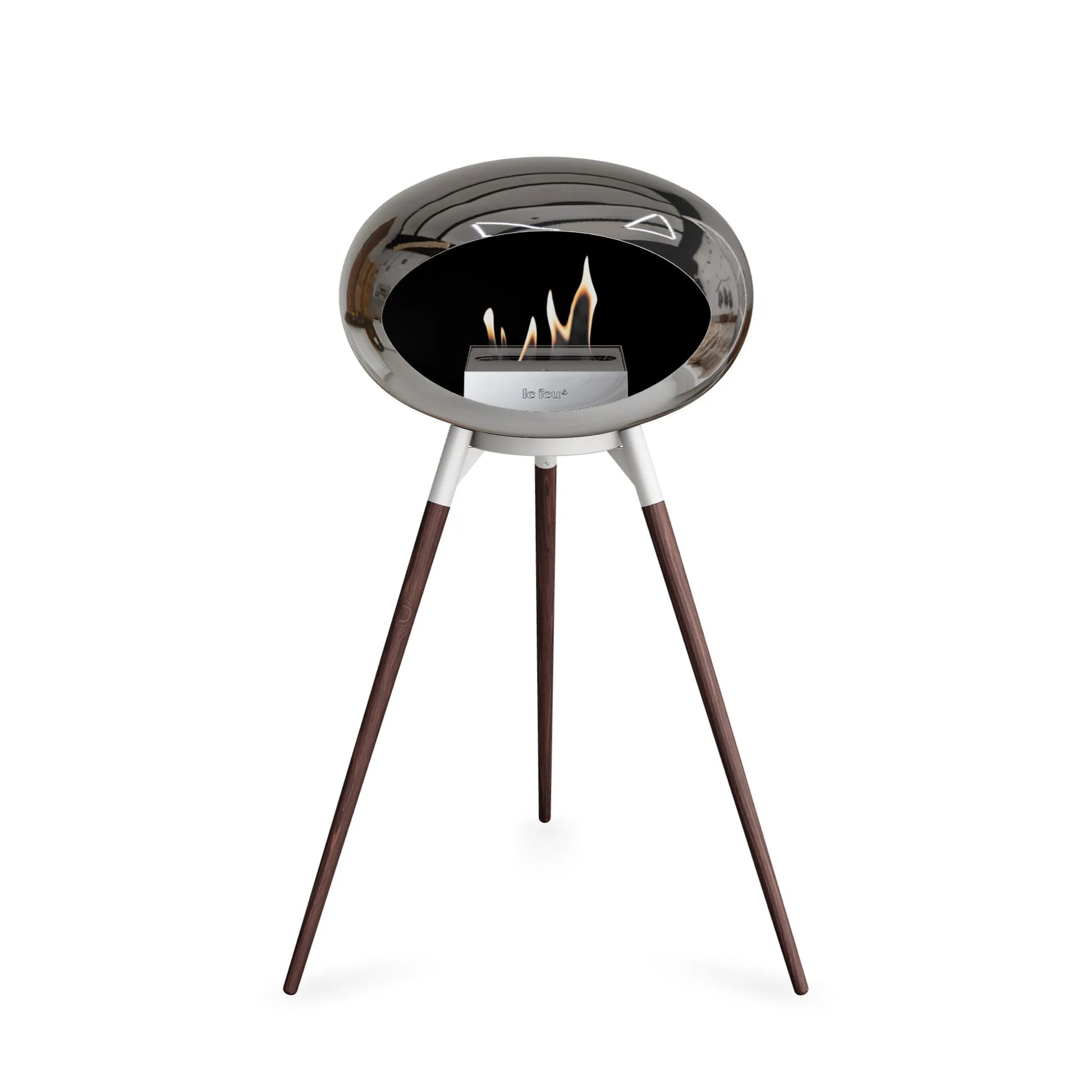  Le Feu Ground High Dome <br>Chromed Silver Nüline Distribution Fireplaces art-noise.myshopify.com le-feu-ground-high-dome-br-chromed-silver