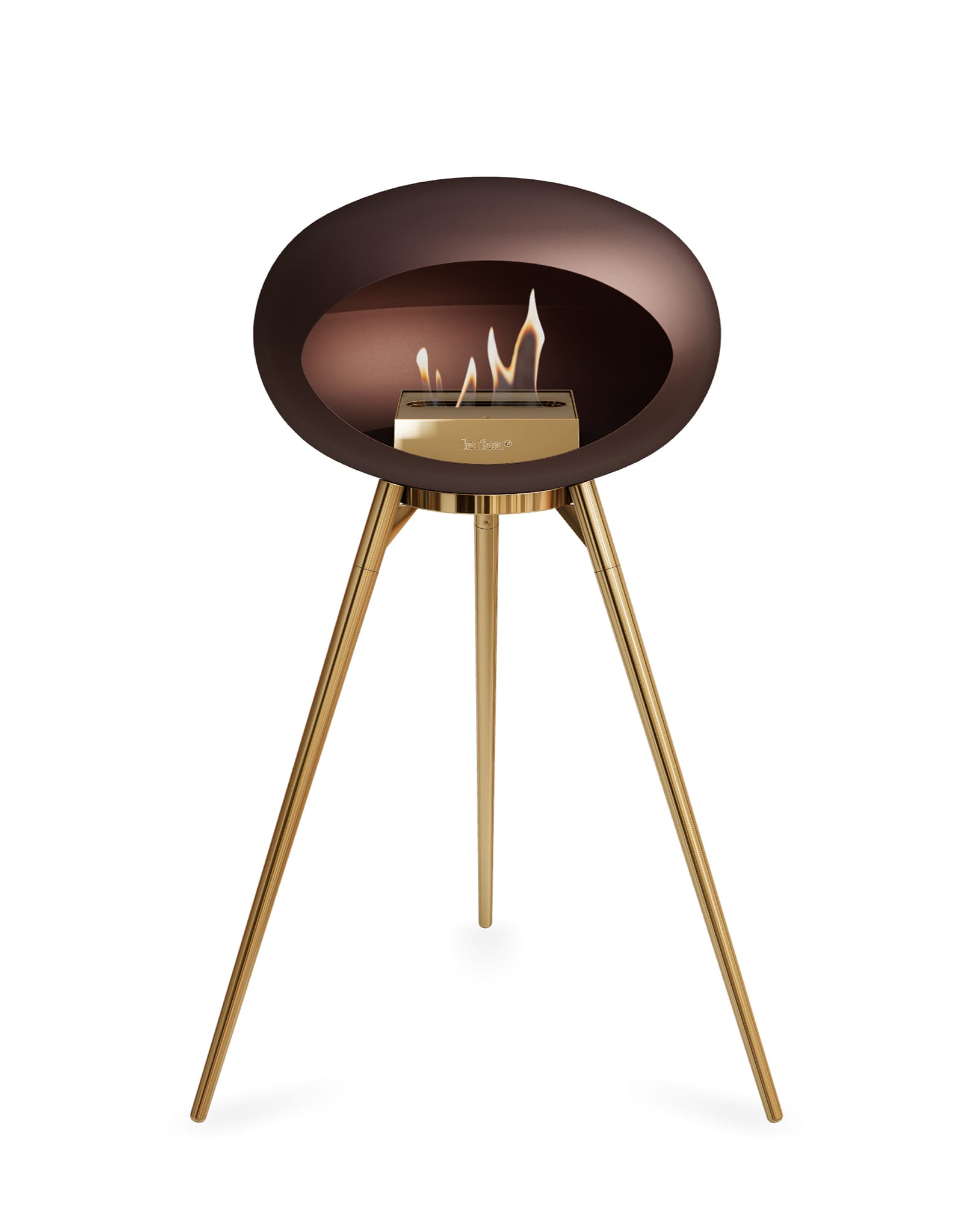 Le Feu Ground High Dome <br>Mocca Nüline Distribution Fireplaces art-noise.myshopify.com le-feu-ground-high-dome-br-mocca