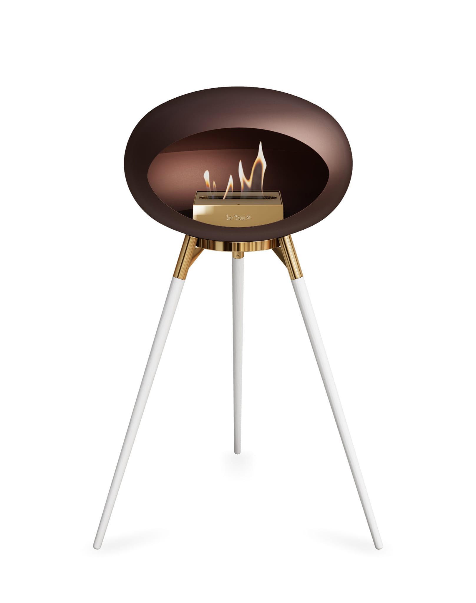 Le Feu Ground High Dome <br>Mocca Nüline Distribution Fireplaces art-noise.myshopify.com le-feu-ground-high-dome-br-mocca