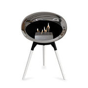 Le Feu Ground Low Dome <br>Chromed Silver