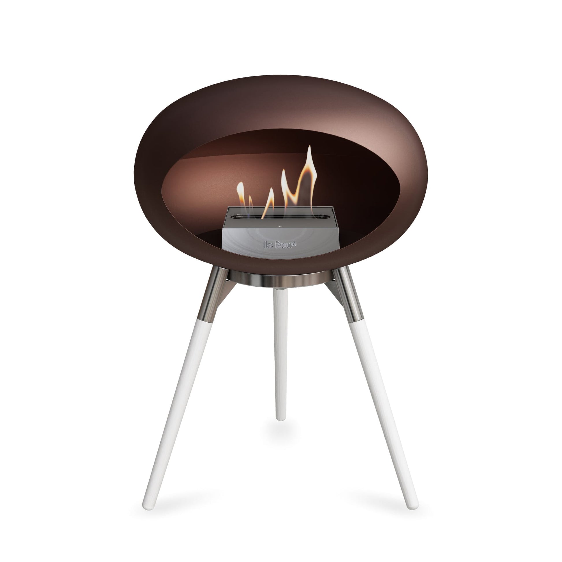 Le Feu Ground Low Dome <br>Mocca Nüline Distribution Fireplaces art-noise.myshopify.com le-feu-ground-low-dome-br-mocca