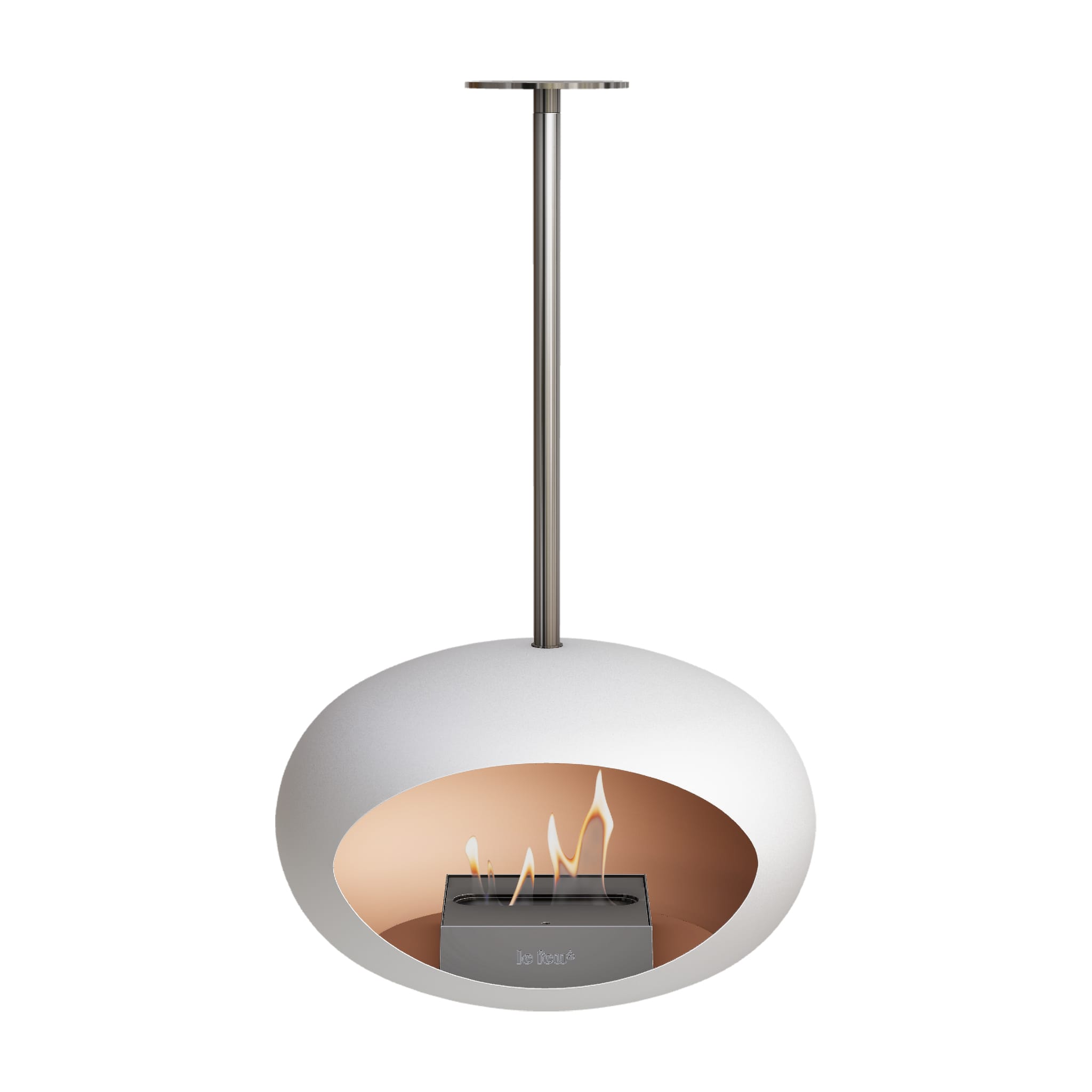 Le Feu Sky Dome <br>White Nüline Distribution Fireplaces art-noise.myshopify.com le-feu-sky-dome-br-white