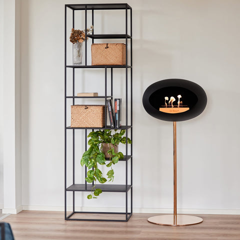 Le Feu Steel High Dome <br>Black Nüline Distribution Fireplaces art-noise.myshopify.com le-feu-steel-high-dome-br-black