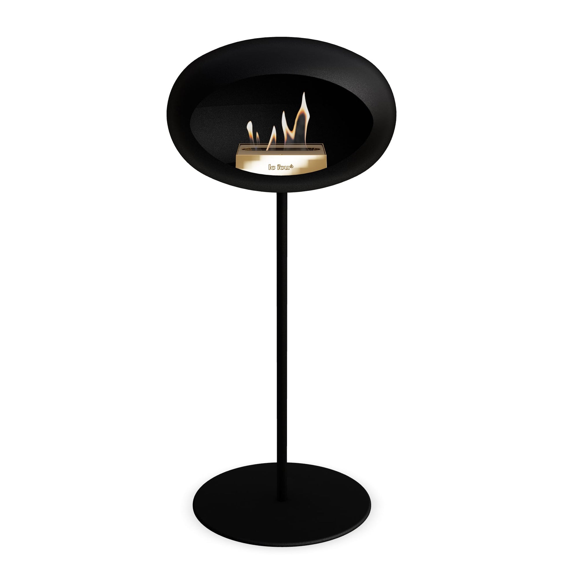 Le Feu Steel High Dome <br>Black Nüline Distribution Fireplaces art-noise.myshopify.com le-feu-steel-high-dome-br-black