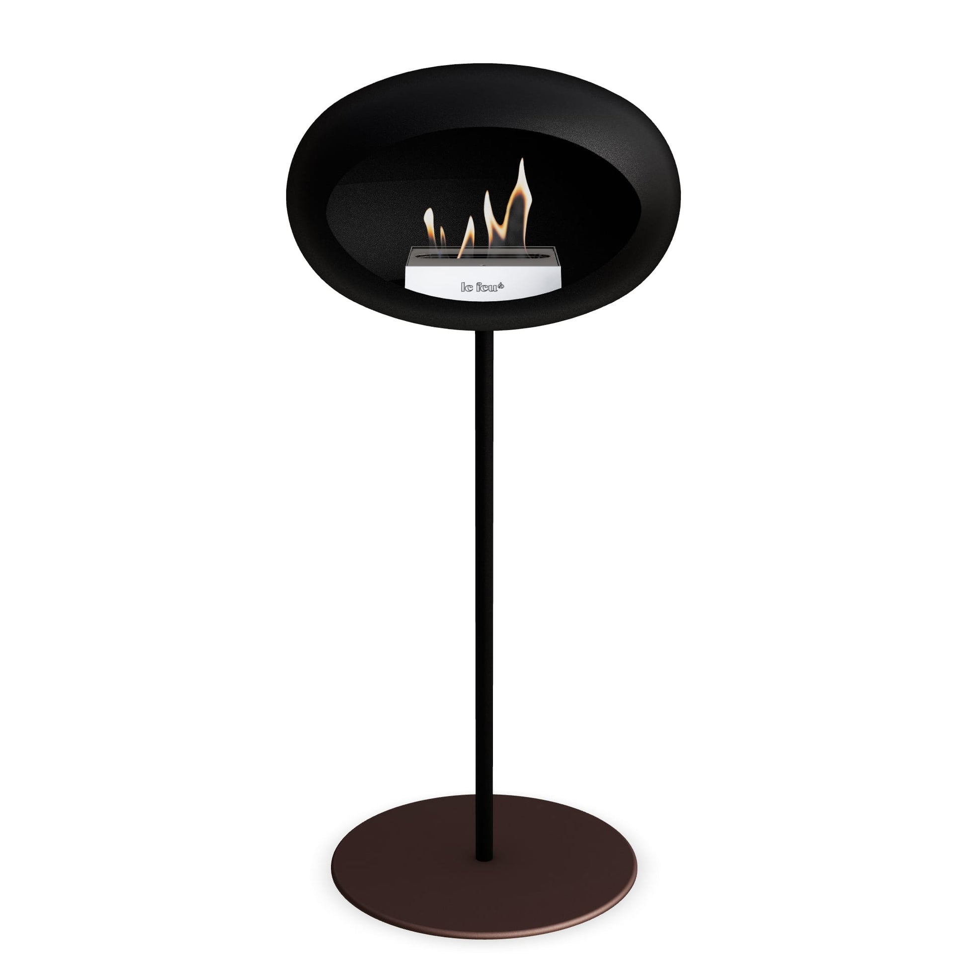 Le Feu Steel High Dome <br>Black Nüline Distribution Fireplaces art-noise.myshopify.com le-feu-steel-high-dome-br-black