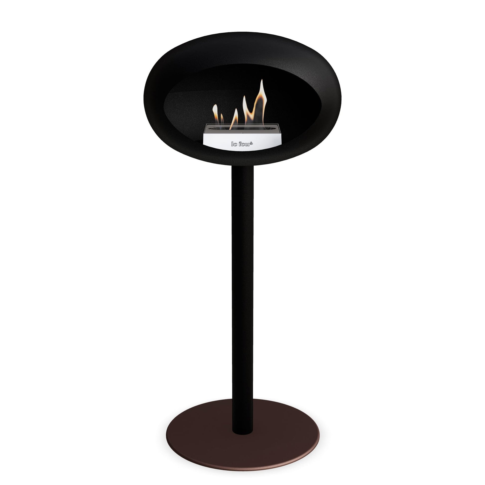 Le Feu Steel High Dome <br>Black Nüline Distribution Fireplaces art-noise.myshopify.com le-feu-steel-high-dome-br-black
