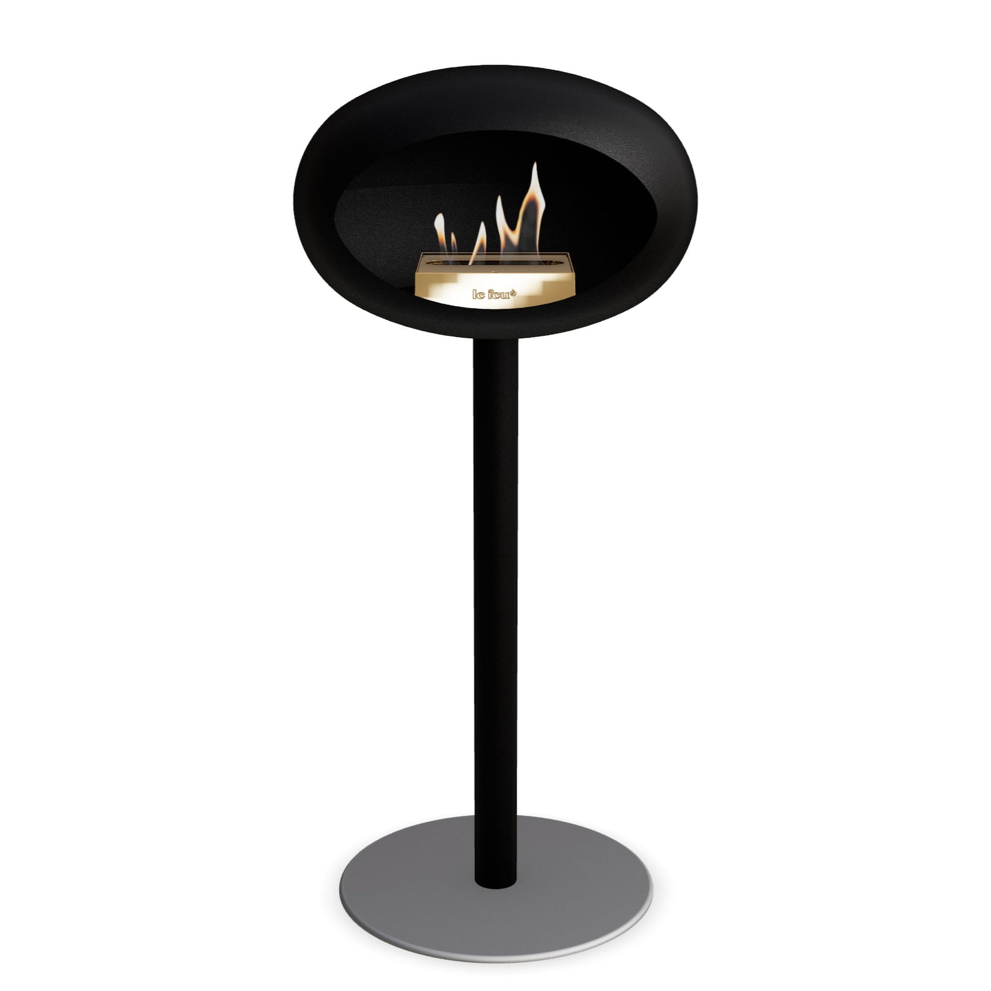 Le Feu Steel High Dome <br>Black Nüline Distribution Fireplaces art-noise.myshopify.com le-feu-steel-high-dome-br-black
