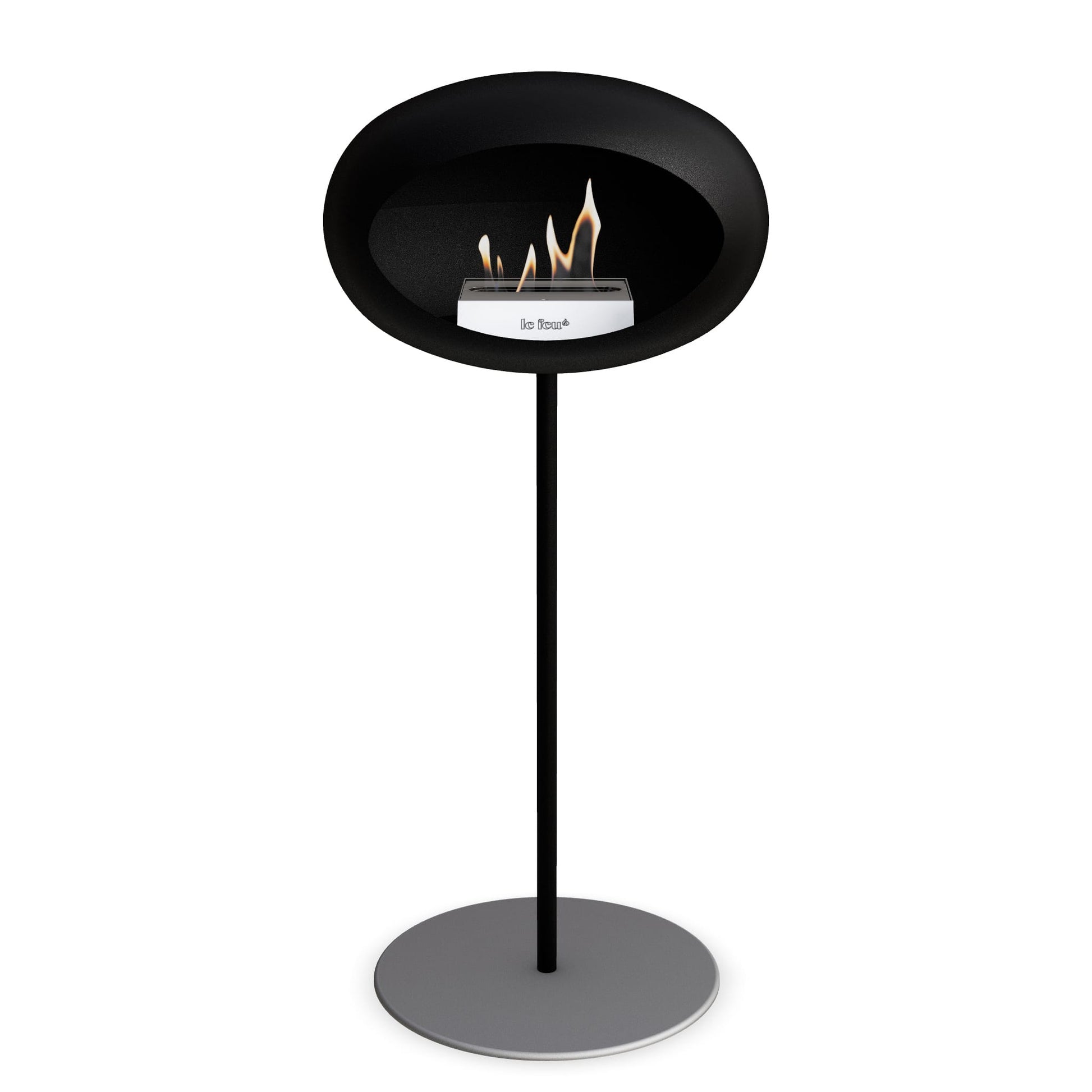 Le Feu Steel High Dome <br>Black Nüline Distribution Fireplaces art-noise.myshopify.com le-feu-steel-high-dome-br-black