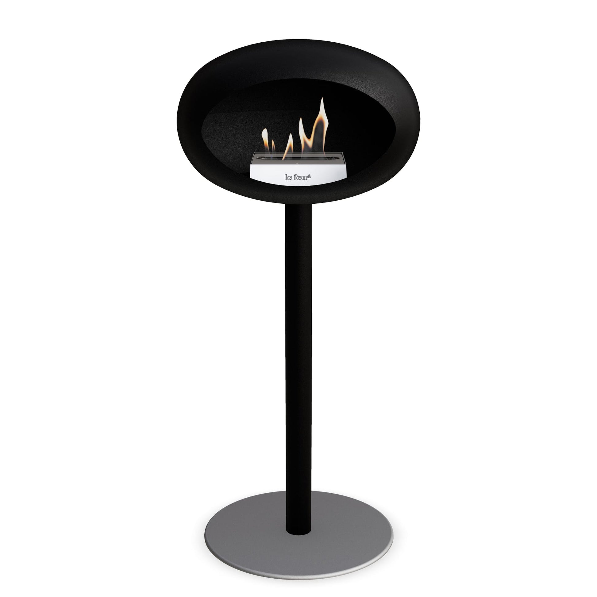 Le Feu Steel High Dome <br>Black Nüline Distribution Fireplaces art-noise.myshopify.com le-feu-steel-high-dome-br-black