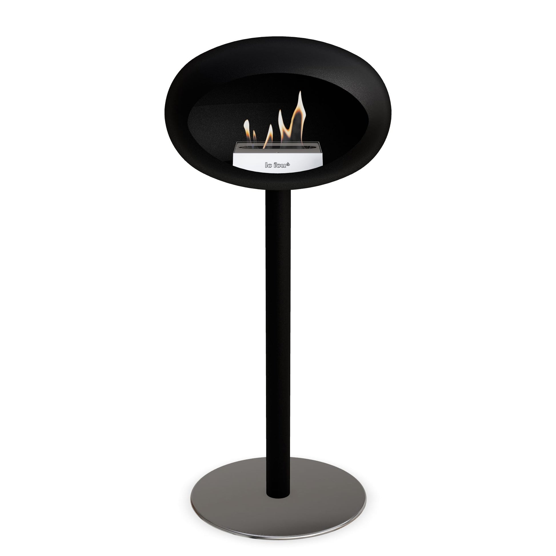 Le Feu Steel High Dome <br>Black Nüline Distribution Fireplaces art-noise.myshopify.com le-feu-steel-high-dome-br-black