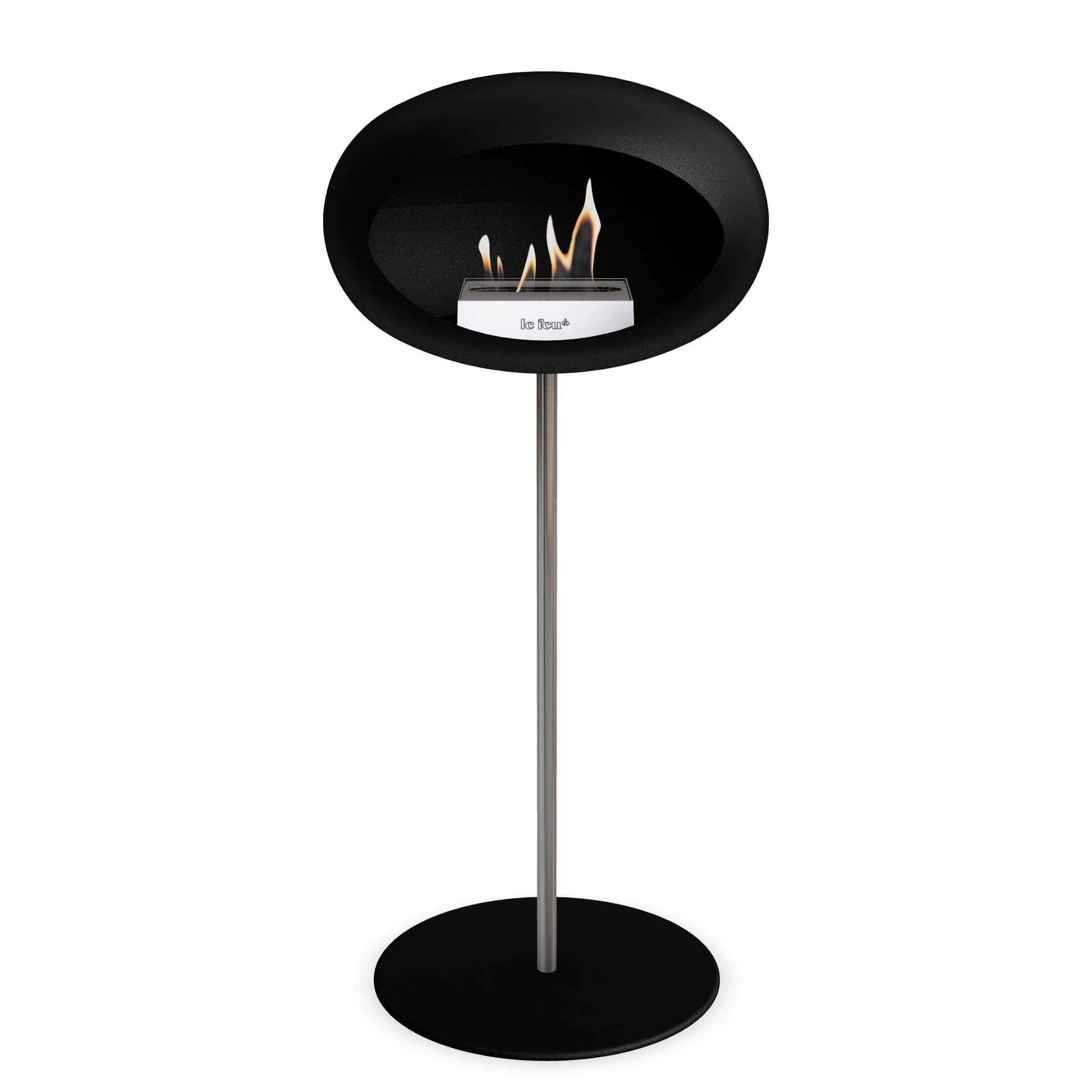 Le Feu Steel High Dome <br>Black Nüline Distribution Fireplaces art-noise.myshopify.com le-feu-steel-high-dome-br-black