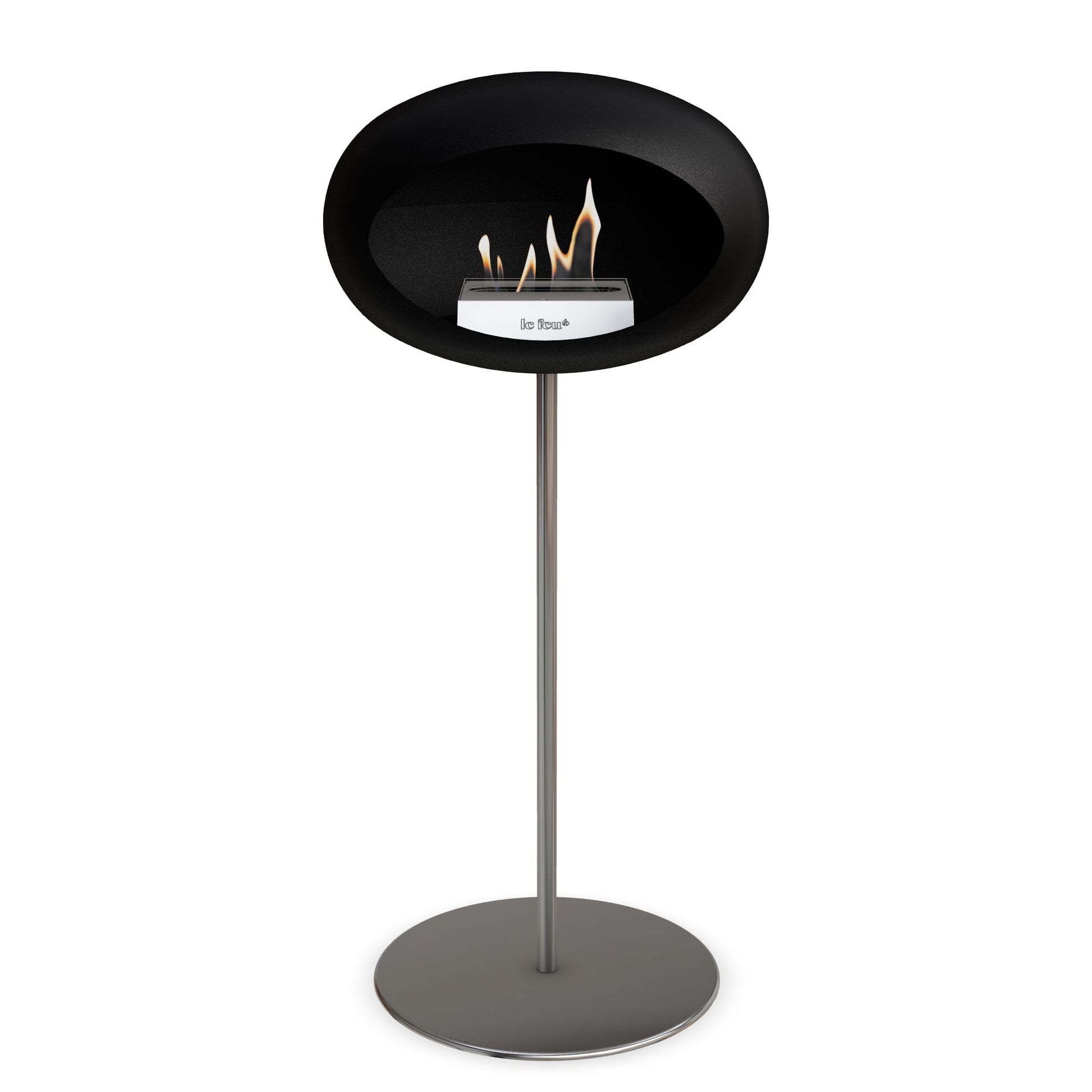 Le Feu Steel High Dome <br>Black Nüline Distribution Fireplaces art-noise.myshopify.com le-feu-steel-high-dome-br-black