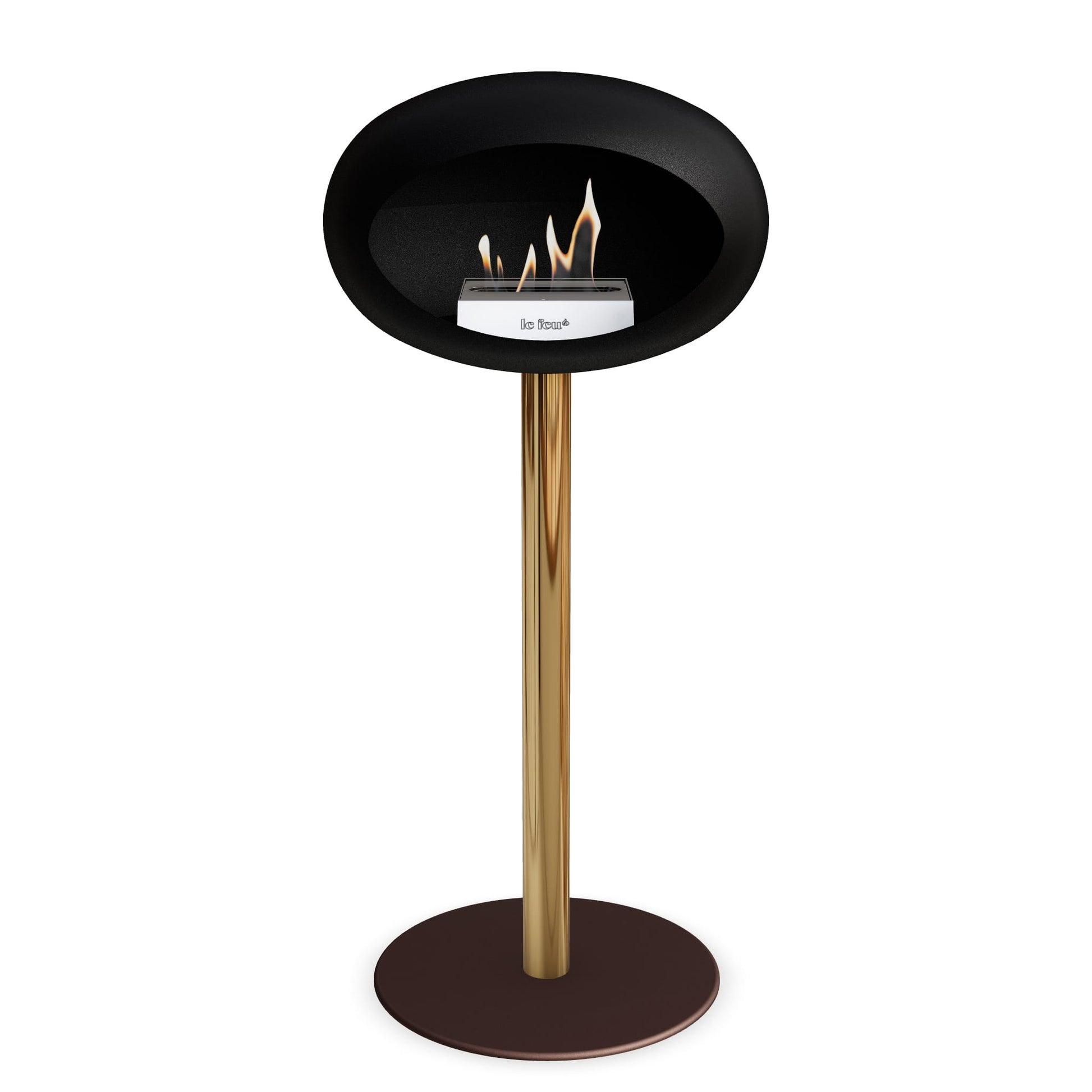 Le Feu Steel High Dome <br>Black Nüline Distribution Fireplaces art-noise.myshopify.com le-feu-steel-high-dome-br-black