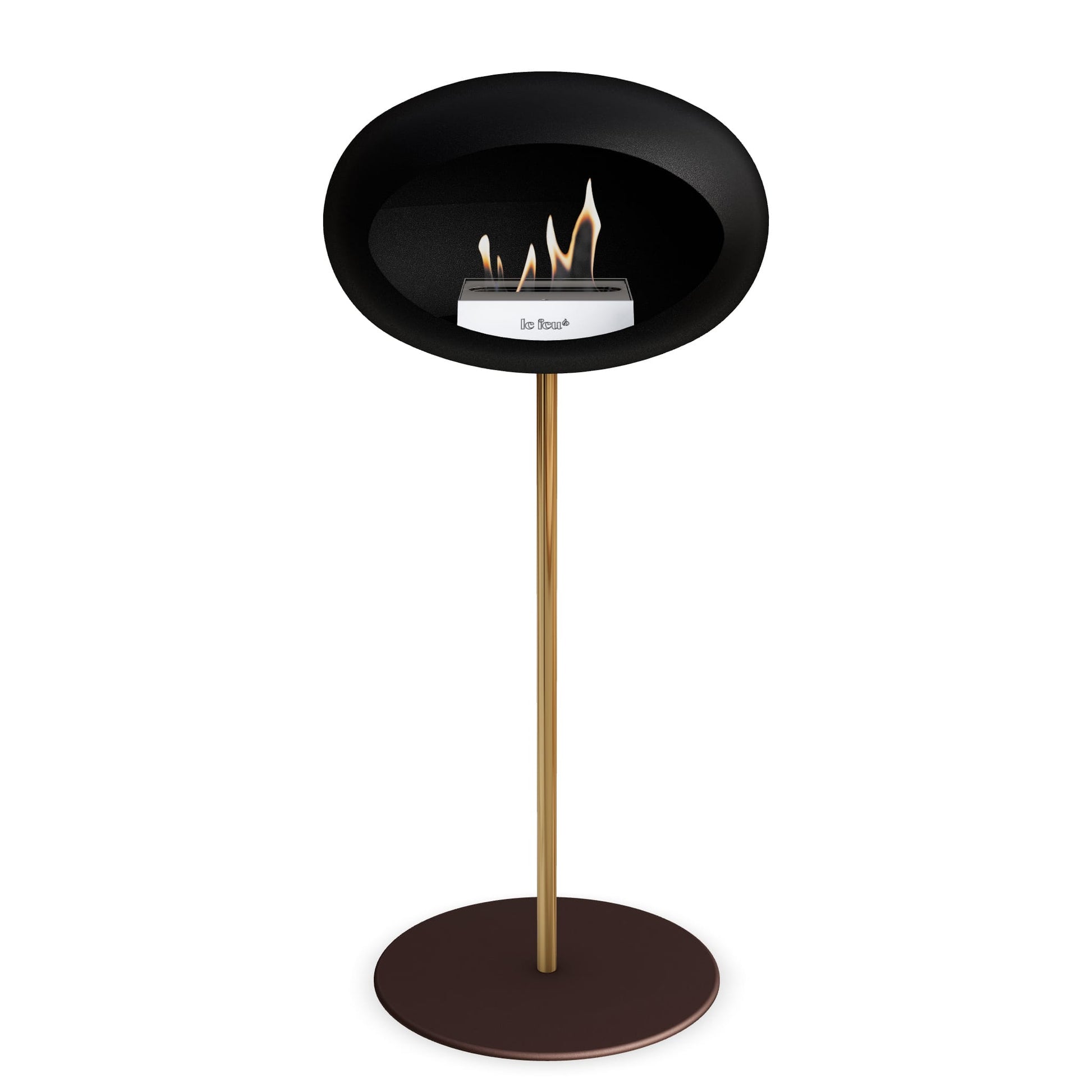 Le Feu Steel High Dome <br>Black Nüline Distribution Fireplaces art-noise.myshopify.com le-feu-steel-high-dome-br-black
