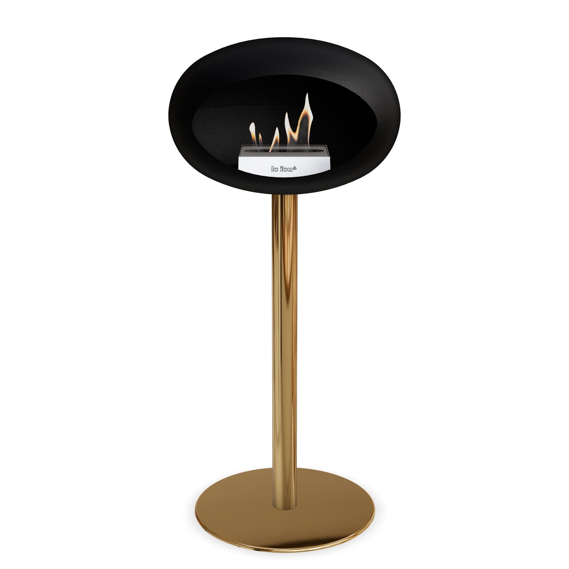 Le Feu Steel High Dome <br>Black Nüline Distribution Fireplaces art-noise.myshopify.com le-feu-steel-high-dome-br-black